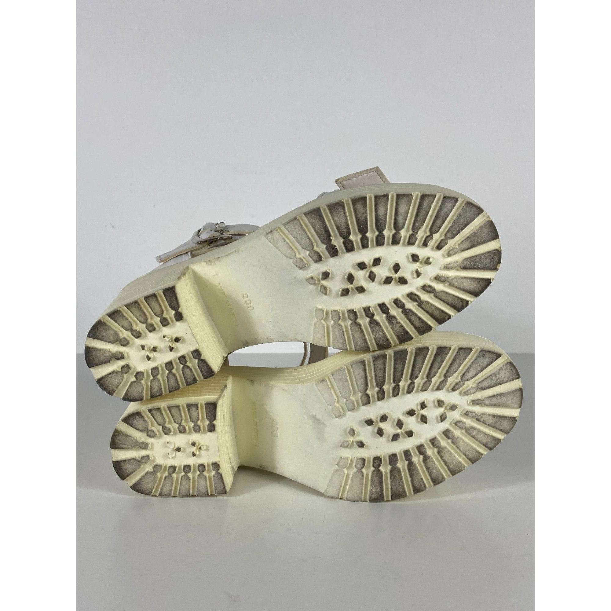 Other Tenwood Platform Sandals Heels White Size 10 Women's Made in Size US 10 / IT 40 - 6 Thumbnail