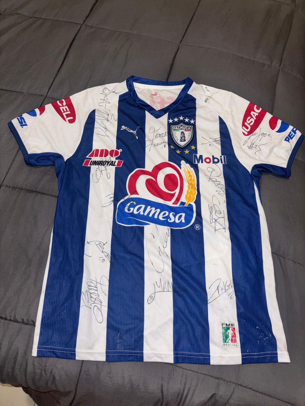 Puma VTG♻️ Jerseys Pachuca 2008 Size US L / EU 52-54 / 3 - 1 Thumbnail