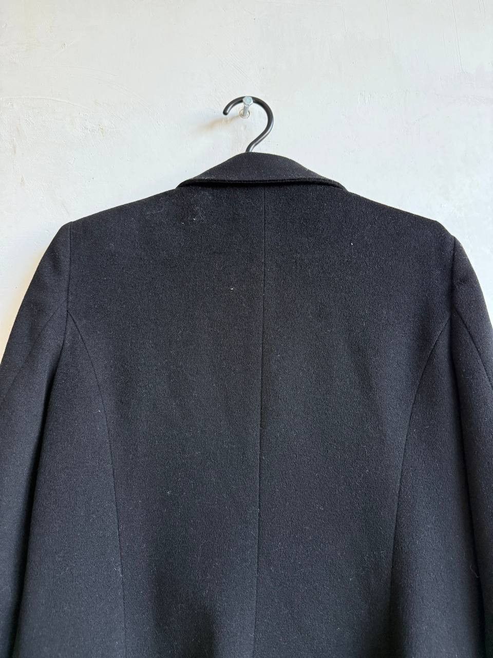 Cinzia Rocca Cinzia Rocca by Loro Piana Superfine Wool Womens Black Coat Size M / US 6-8 / IT 42-44 - 6 Thumbnail