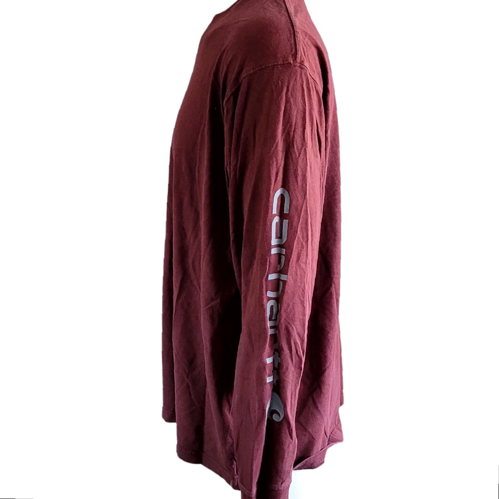 Carhartt Carhartt Long-Sleeve T-Shirt | Carhartt | T-Shirt | Men | XL | maroon | 100% Cotton | Original Fit Size US XL / EU 56 / 4 - 4 Thumbnail