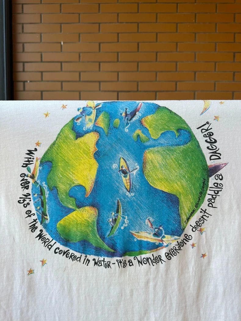 Vintage Vintage T-shirt 90s Earth 2505-Nextarrow Size US XL / EU 56 / 4 - 4 Thumbnail