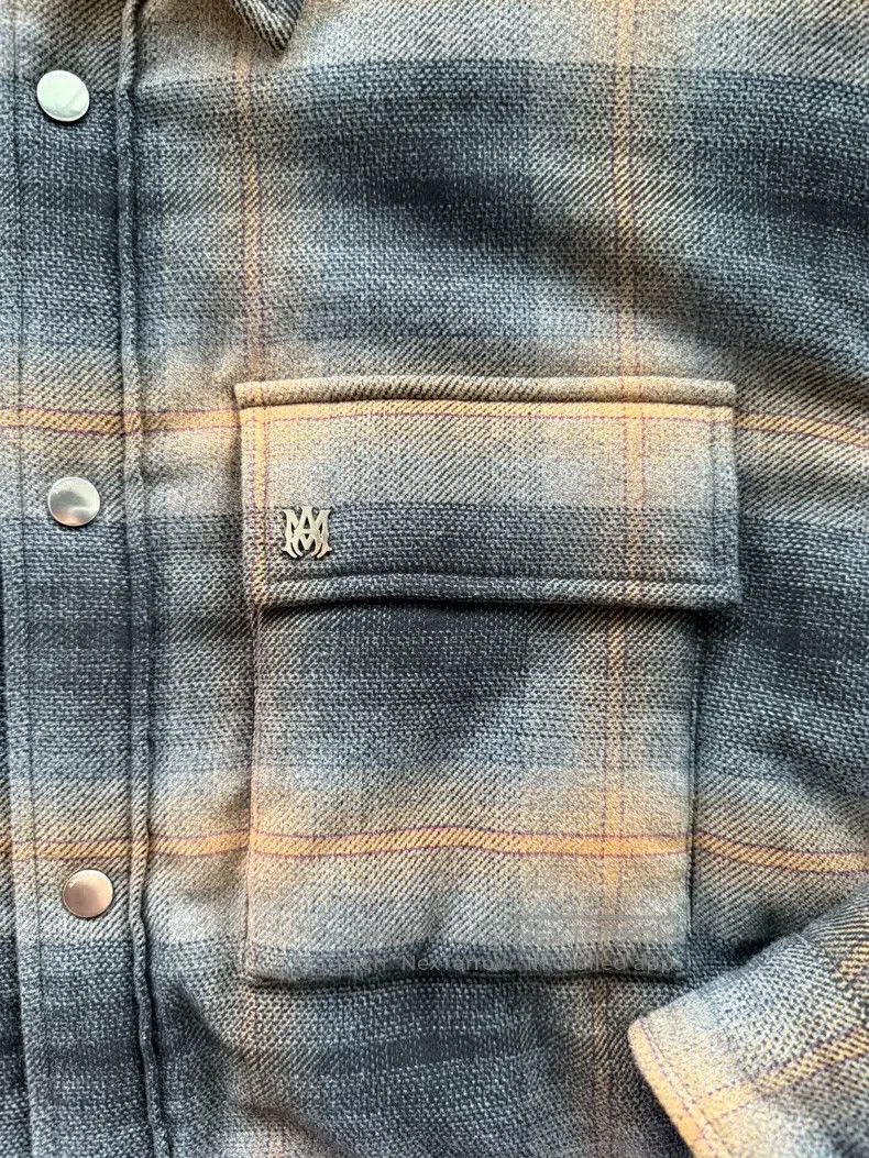 Amiri Amiri Fleece-lined plaid jacket Size US XS / EU 42 / 0 - 2 Thumbnail