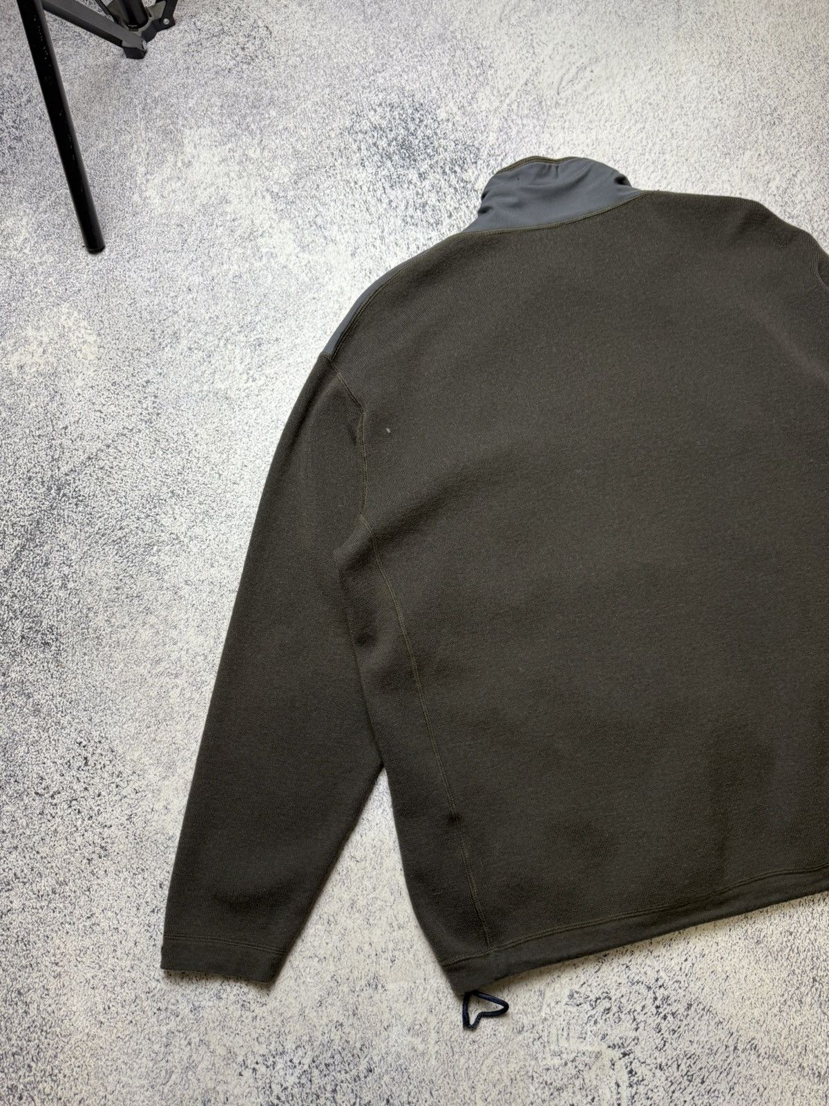 Ermenegildo Zegna Mens Ermenegildo Zegna Hybrid 1/4 zip fleece Size US L / EU 52-54 / 3 - 21 Thumbnail