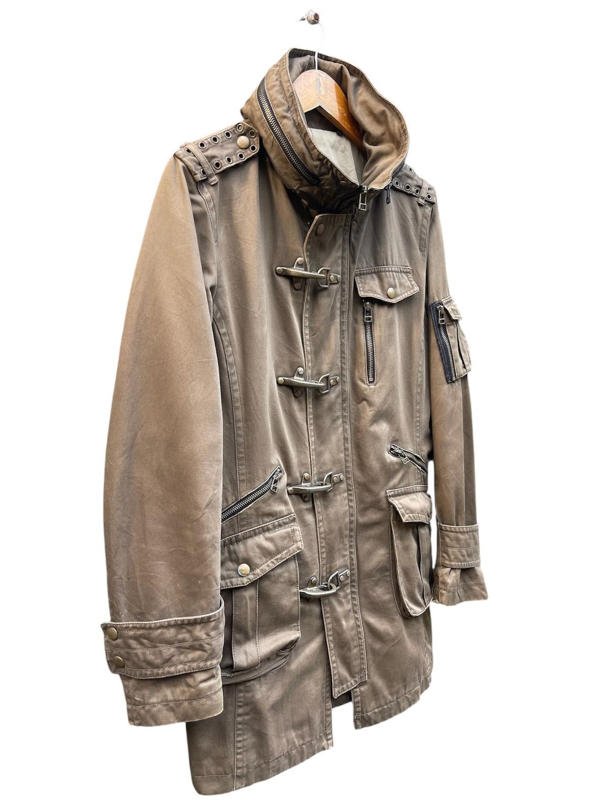 Michel Klein Archive Michel Klein Homme Tactical Fireman Buckle Jacket Size US S / EU 44-46 / 1 - 6 Thumbnail