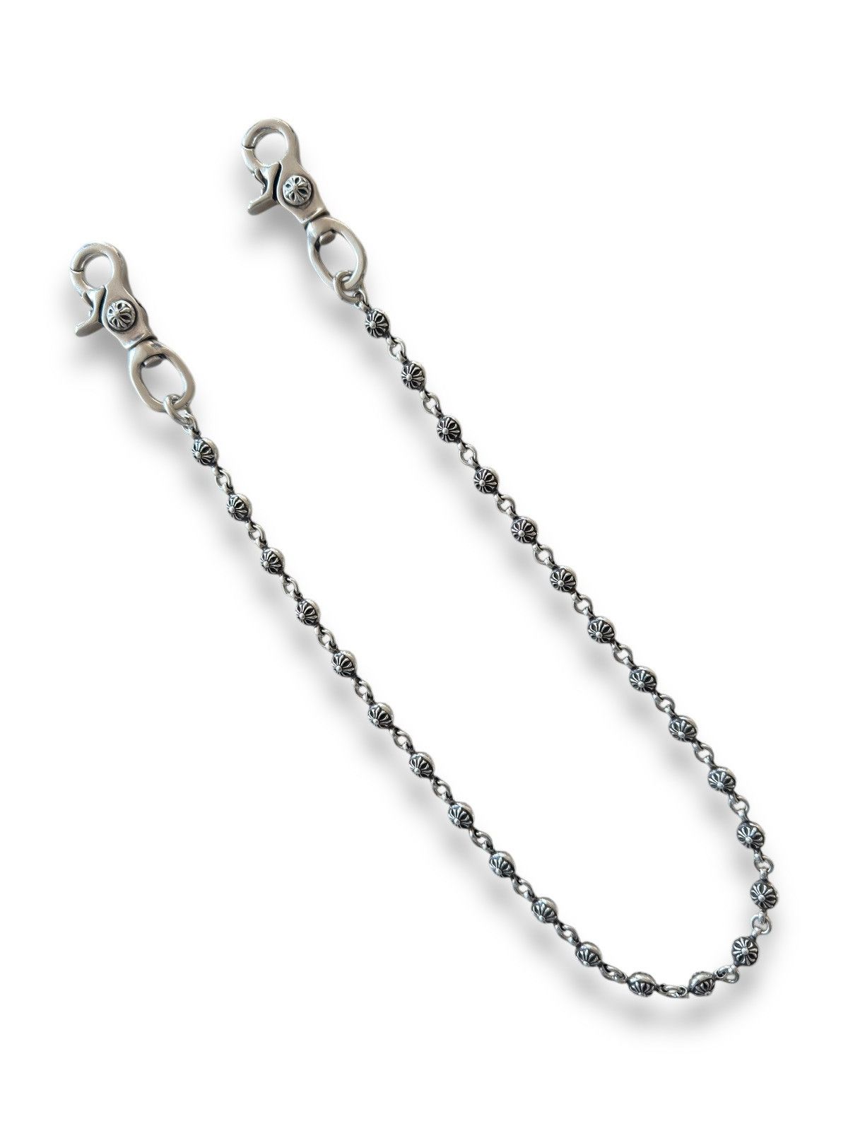 Chrome Hearts Chrome Hearts Cross Ball 26” Inch Double Clasp Wallet Chain Size ONE SIZE - 1 Thumbnail