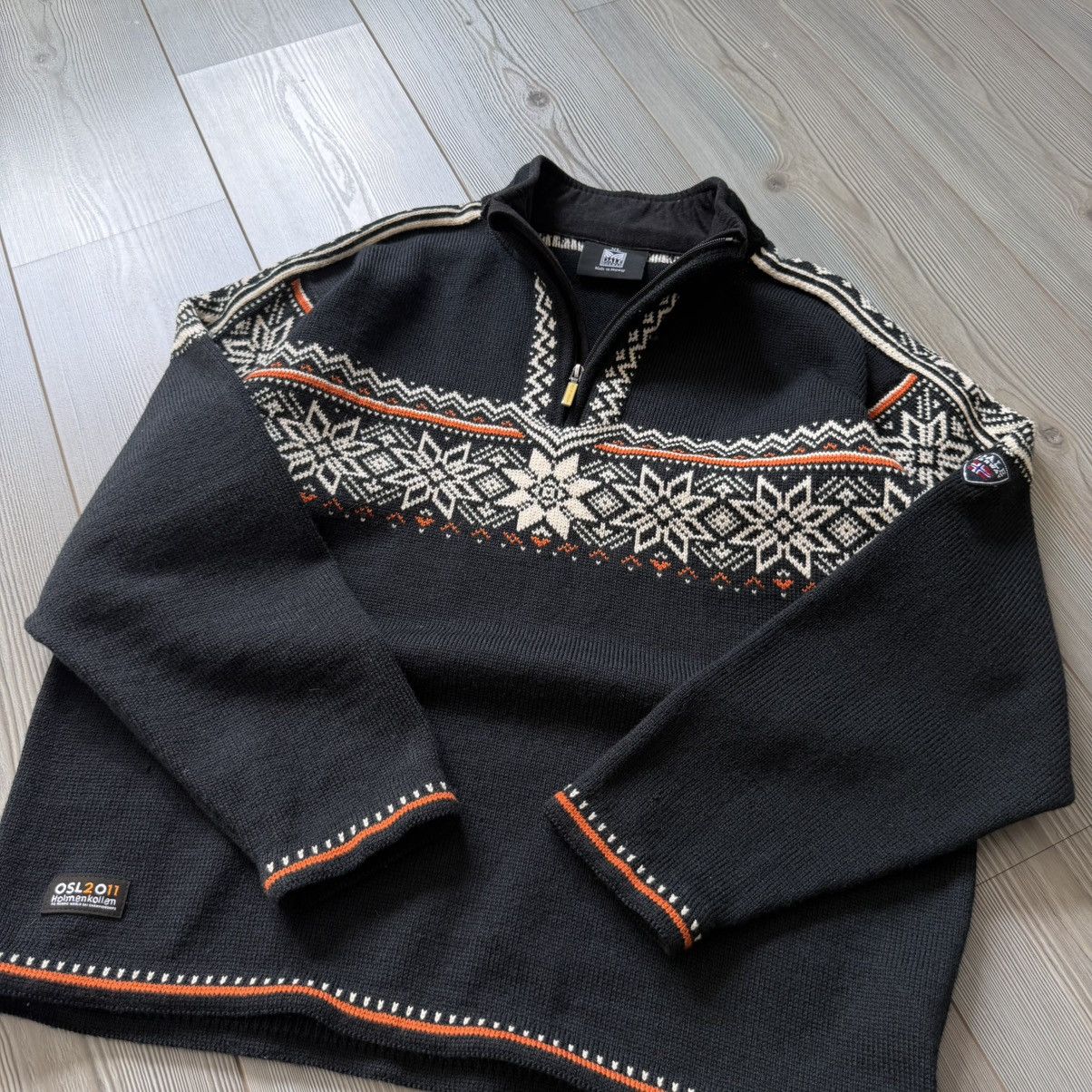Dale Of Norway Dale Of Norway Team Norge 2011 Holmenkollen Wool Zip Sweater Size US XL / EU 56 / 4 - 17 Thumbnail