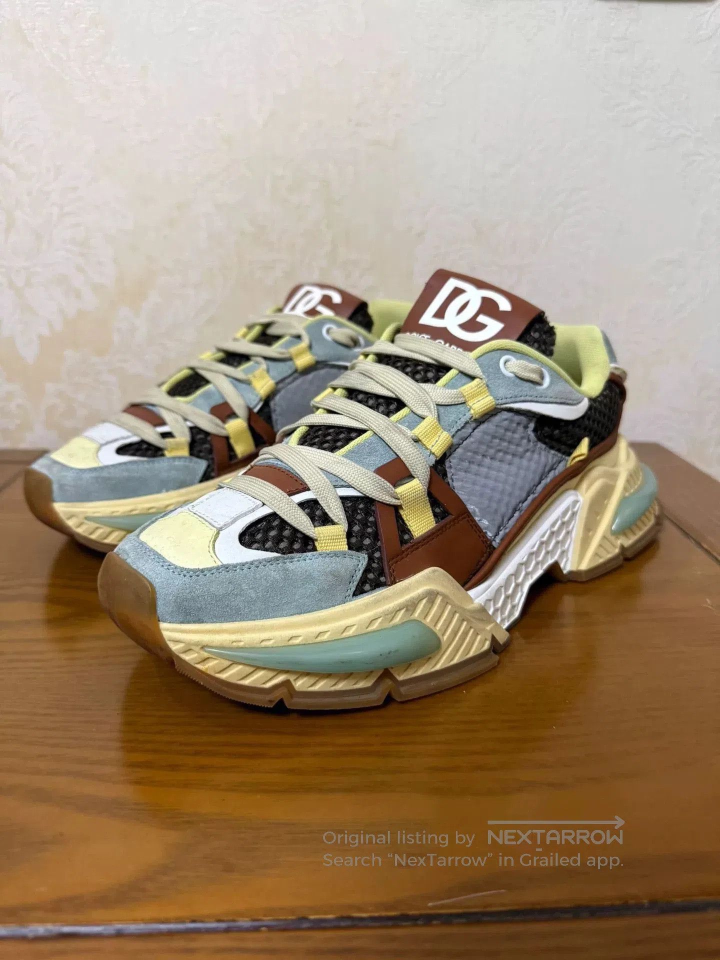 Dolce & Gabbana Dolce & Gabbana Colorblock Dad Shoes 40. Size US 7 / EU 40 - 1 Thumbnail