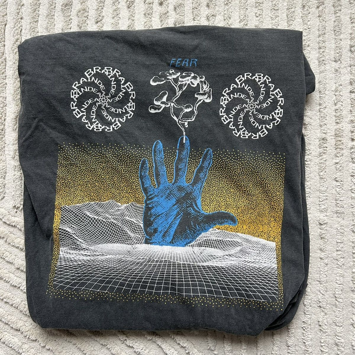 Brain Dead Brain Dead Chaos Long Sleeve T-Shirt (Charcoal) Size US S / EU 44-46 / 1 - 4 Thumbnail
