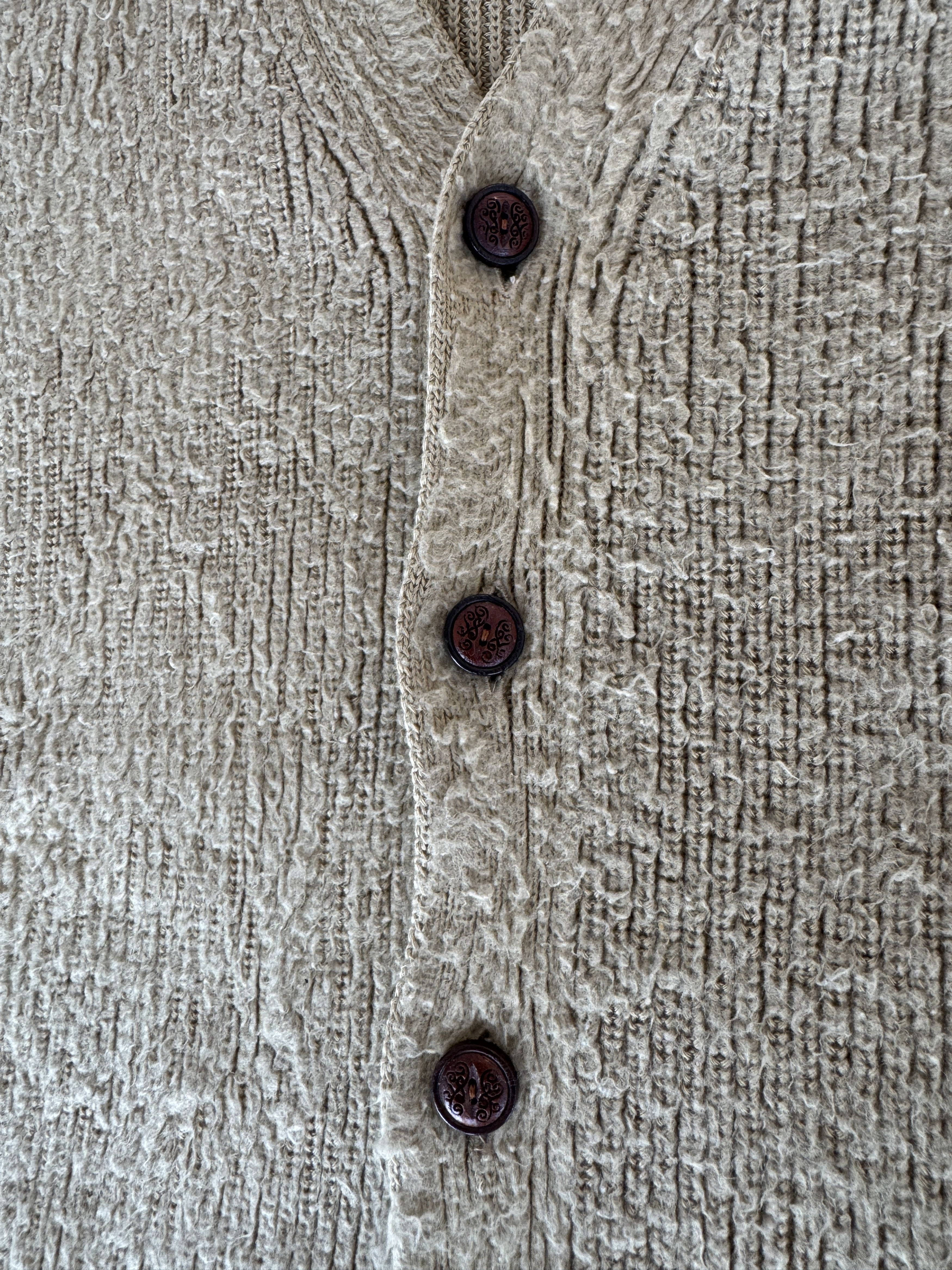 Number (N)ine NUMBER (N)INE - TOUCH ME I'M SICK MOHAIR CARDIGAN GOLD SZ 2 Size US M / EU 48-50 / 2 - 6 Thumbnail