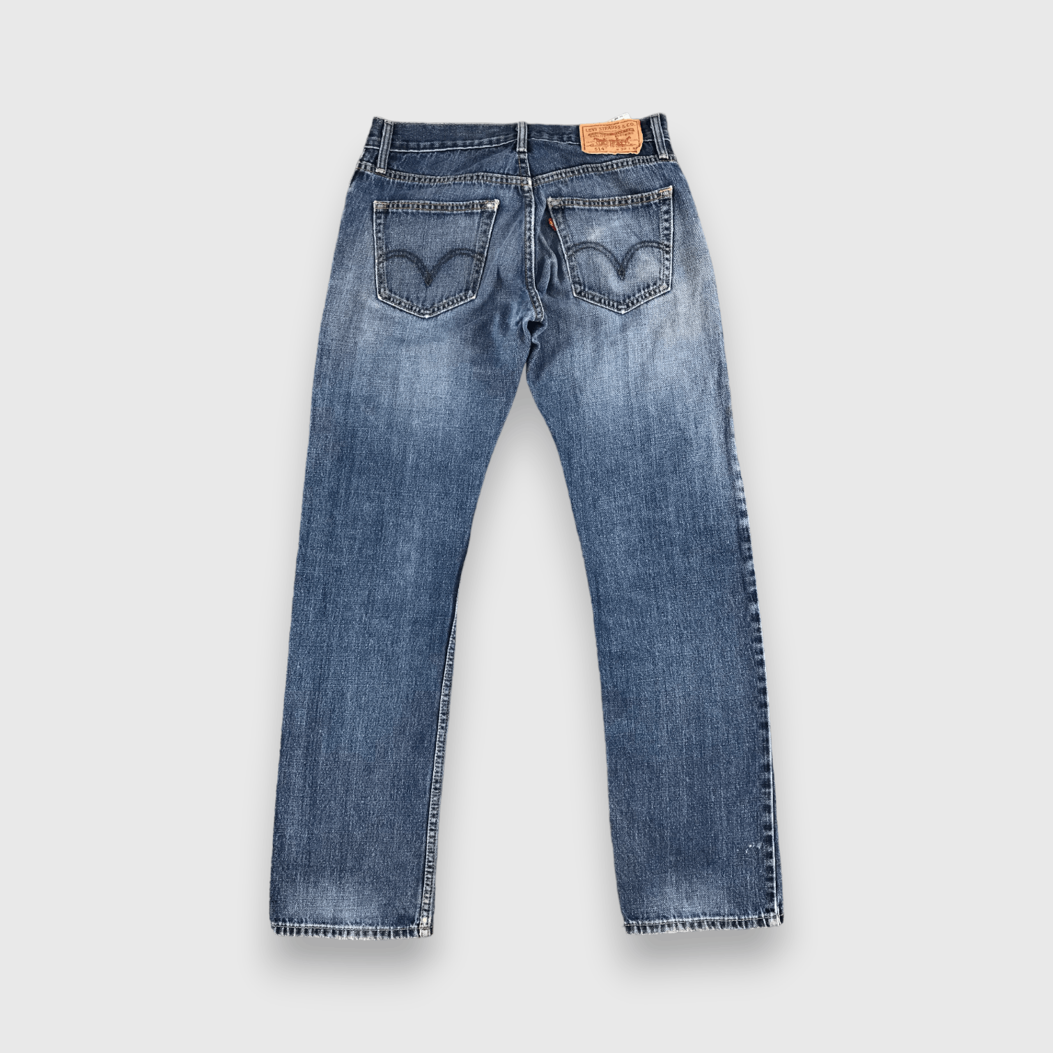 Levi's Vintage Blue Wash Levis 514 Jeans- J1356 Size US 31 - 2 Thumbnail