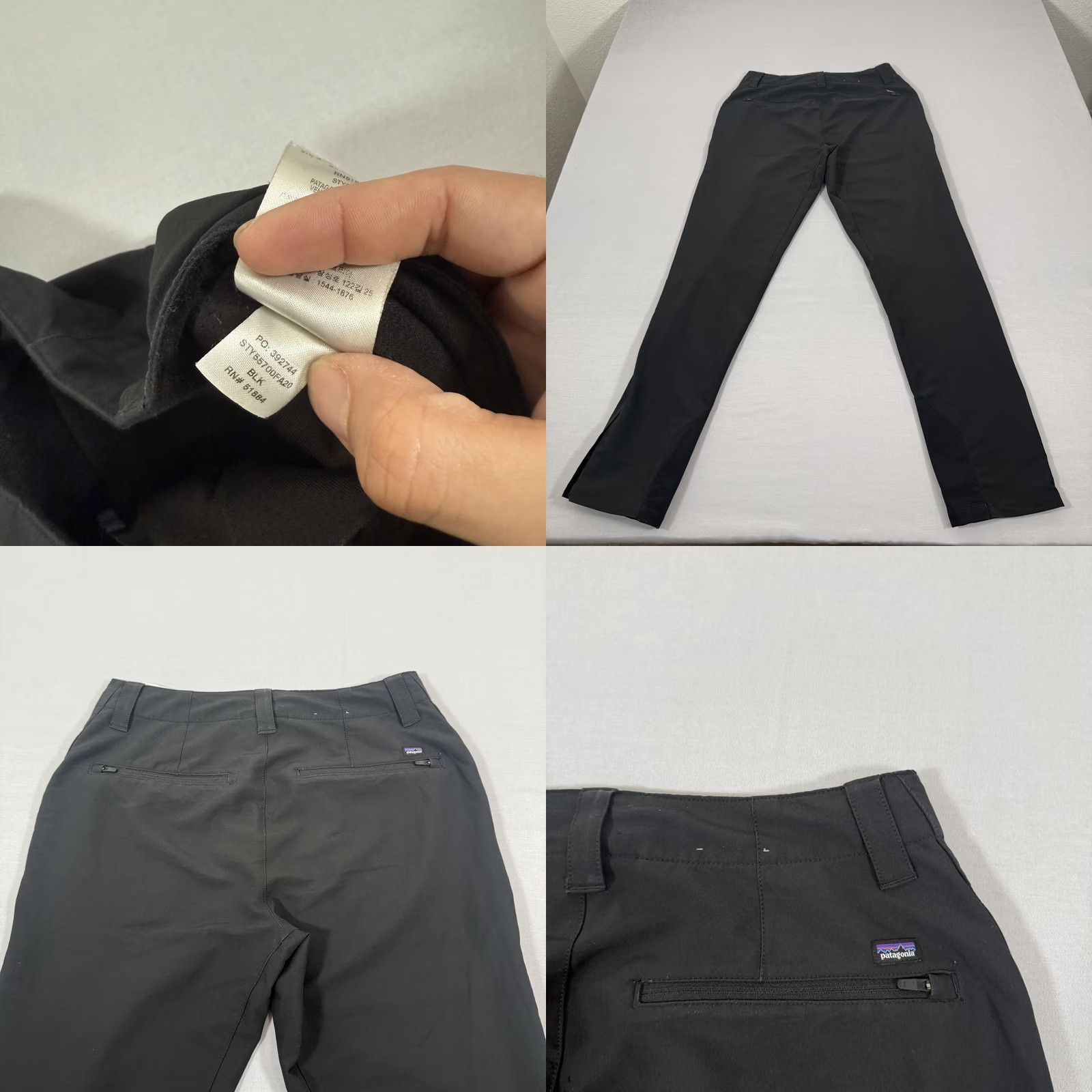 Patagonia Patagonia Pants Mens 30 Black Retro Grade Stretch Softshell Zip Pockets Outdoors Size US 30 / EU 46 - 9 Thumbnail