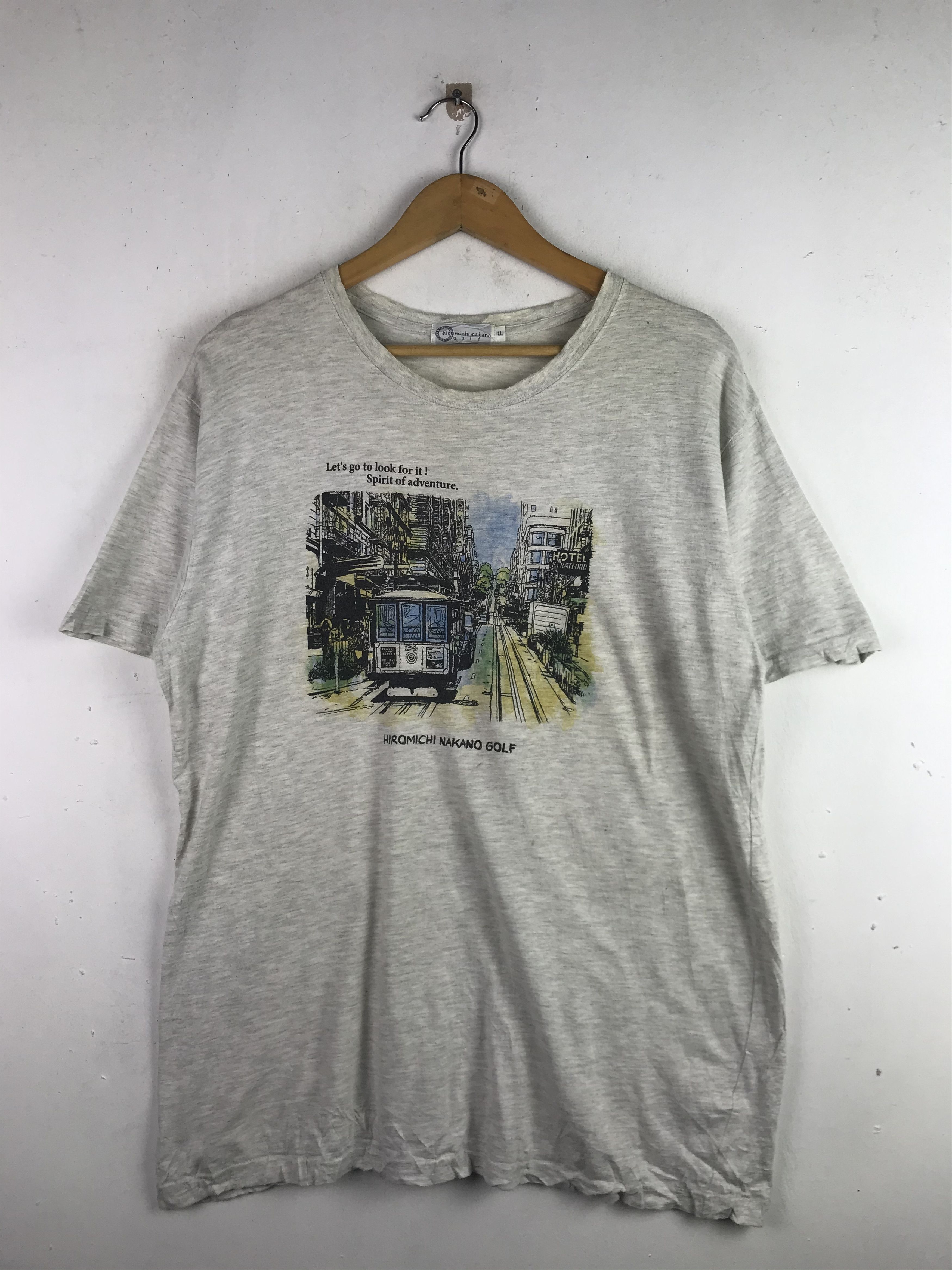 image of Archival Clothing x Vintage 90's Hiromichi Nakano Tshirt, Men's (Size XL)