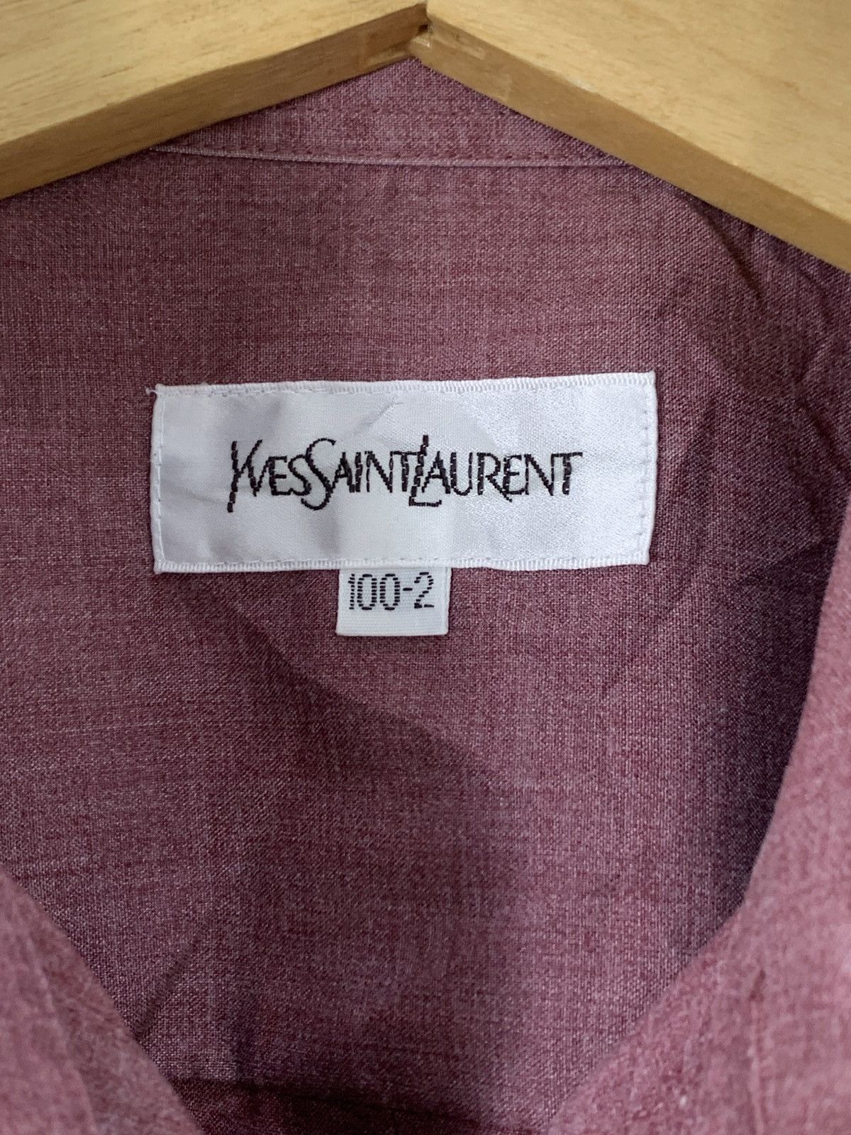 Yves Saint Laurent Vintage yves saint laurent button up shirt rare colour Size US M / EU 48-50 / 2 - 4 Thumbnail