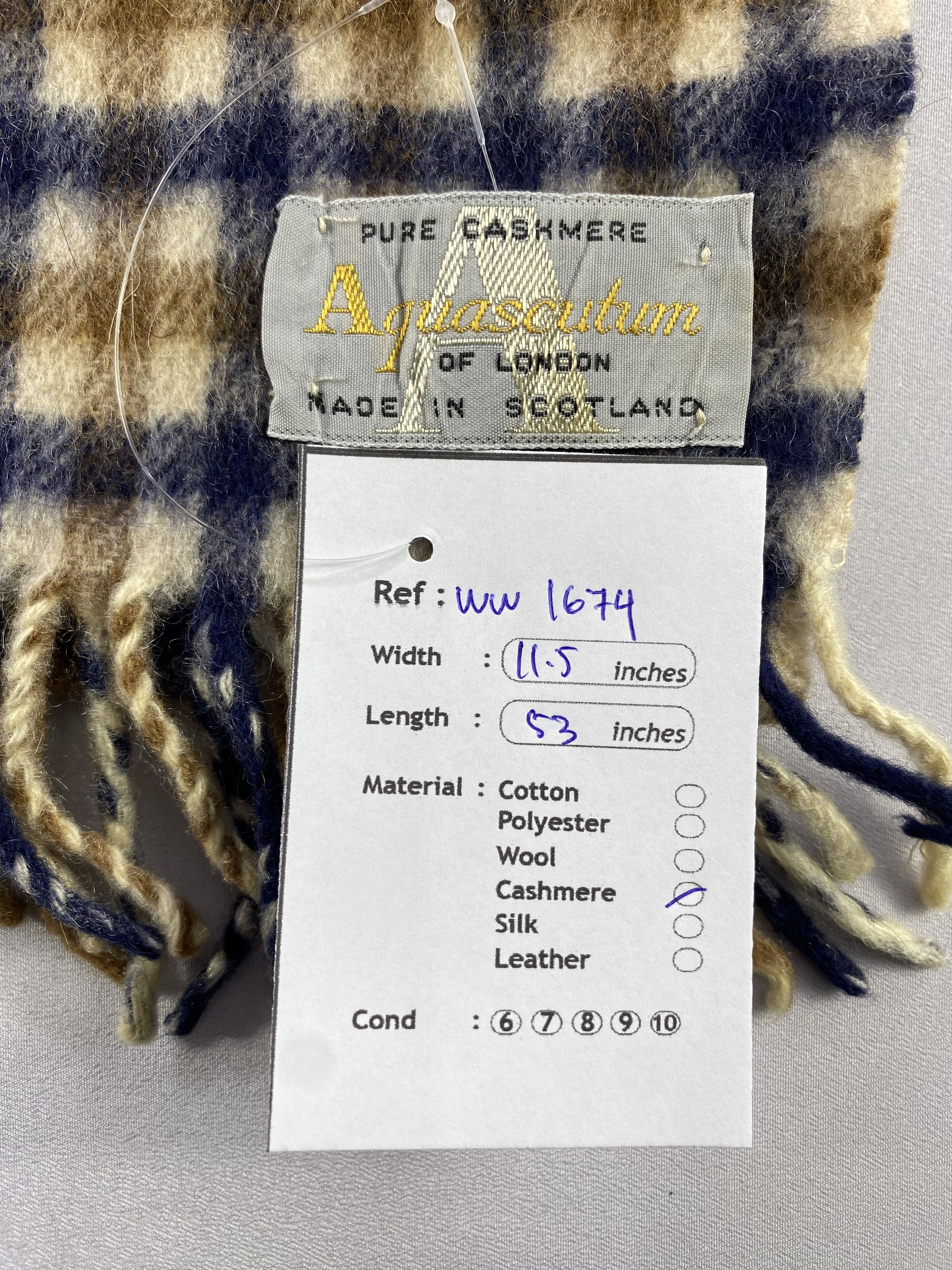 Aquascutum Aquascutum Scarf / Muffler / Neckwear - WW1674 Size ONE SIZE - 5 Thumbnail
