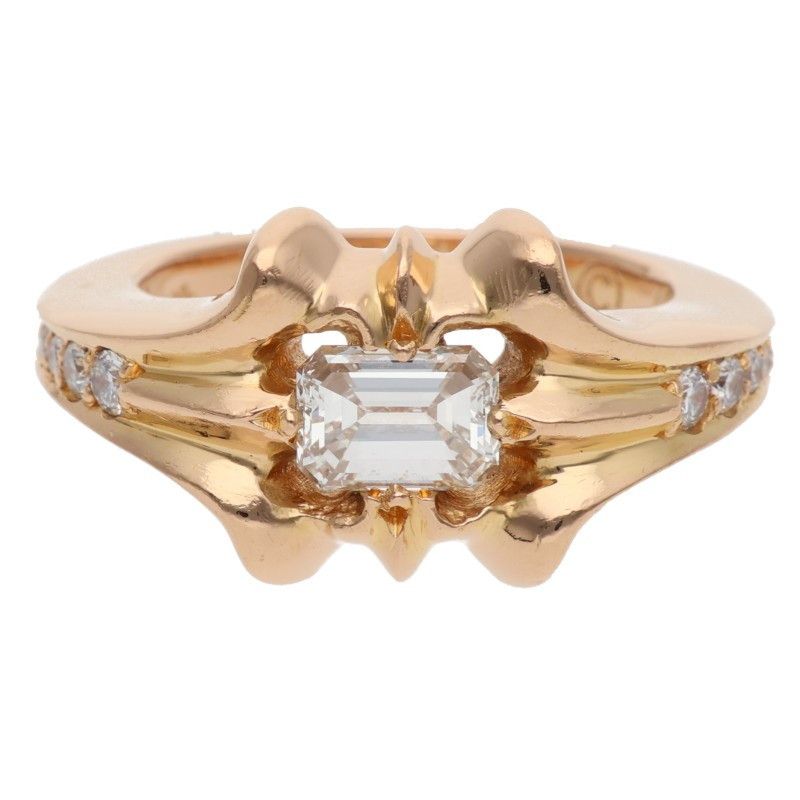 Chrome Hearts Chrome Hearts 22K Pave Baguette Diamond Ring Size ONE SIZE Size ONE SIZE - 1 Thumbnail