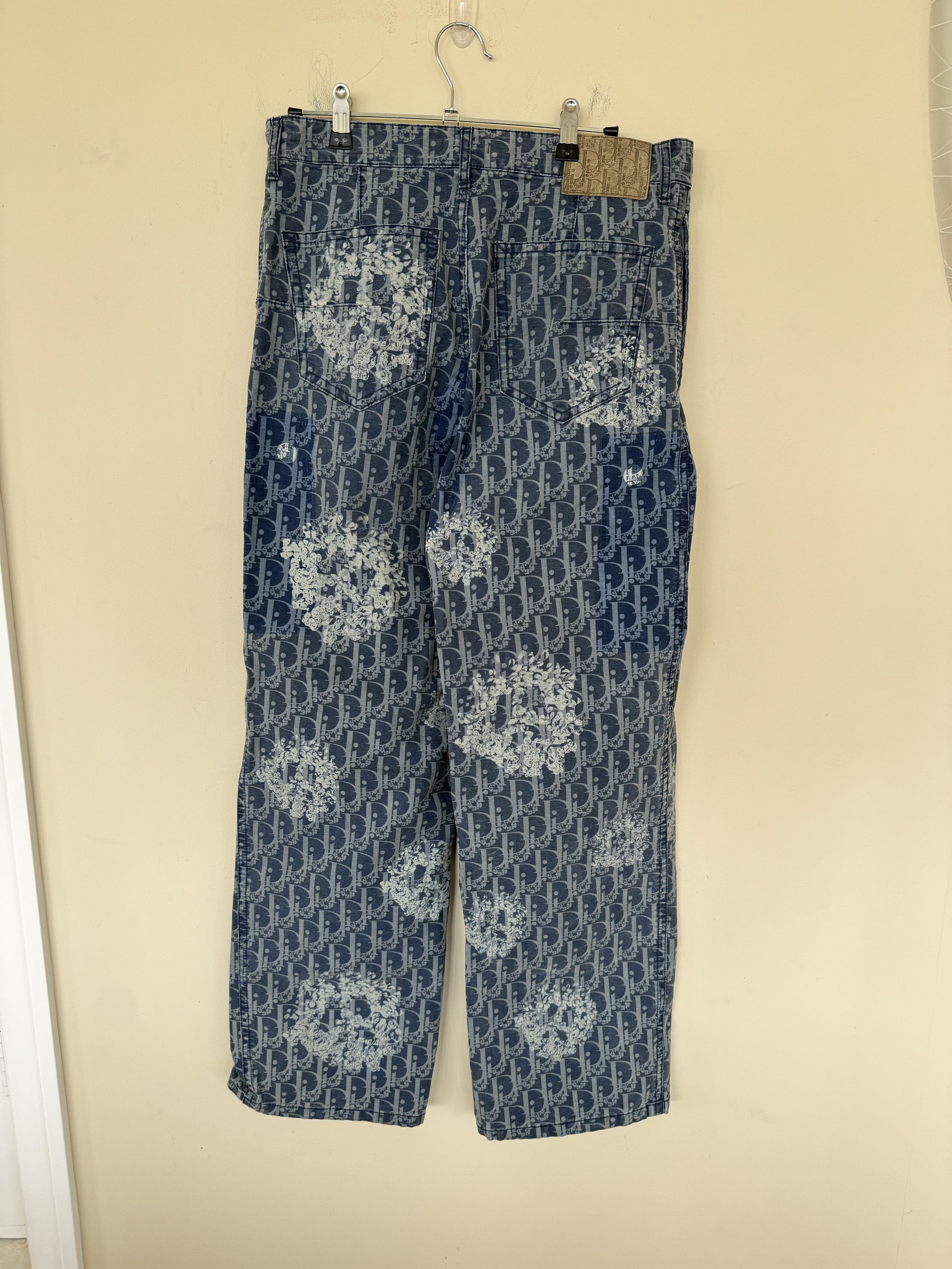 DENIM TEARS × Dior Dior Denim Tears Jeans Size 34" / US 12 / IT 48 - 7 Thumbnail
