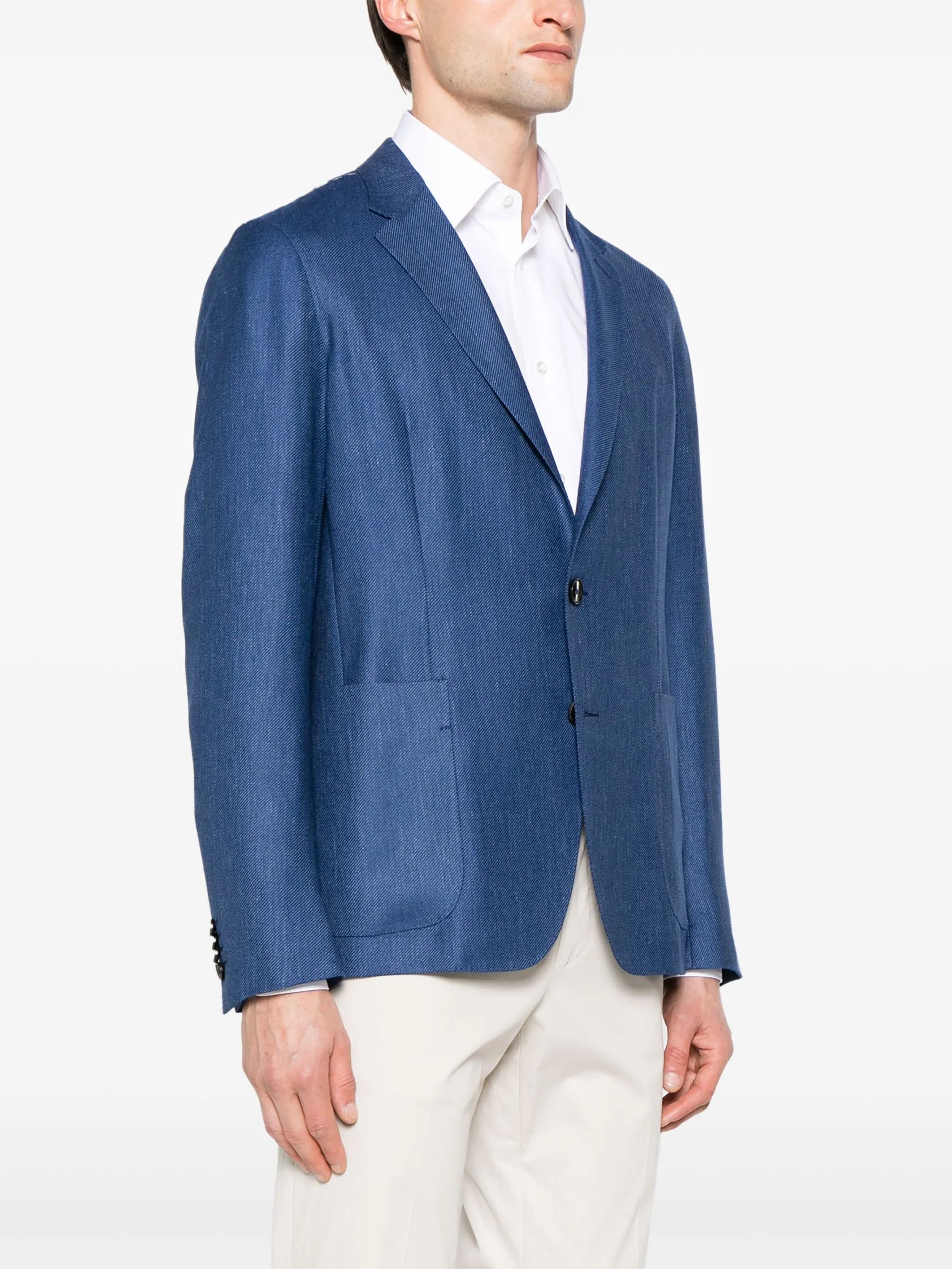 Ermenegildo Zegna o1s1rm0325 R773545A7 Jacket in Navy Blue Size US M / EU 48-50 / 2 - 3 Thumbnail