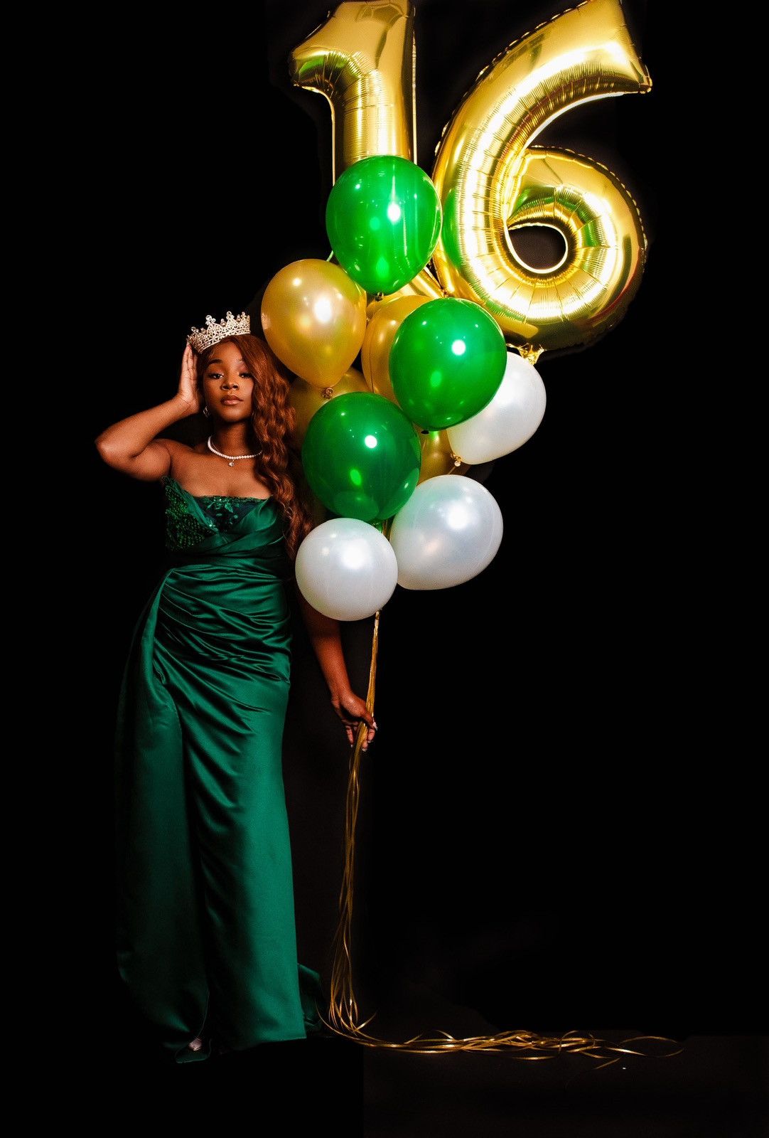 Other Emerald Green Formal Gown💚 Size M / US 6-8 / IT 42-44 - 4 Thumbnail