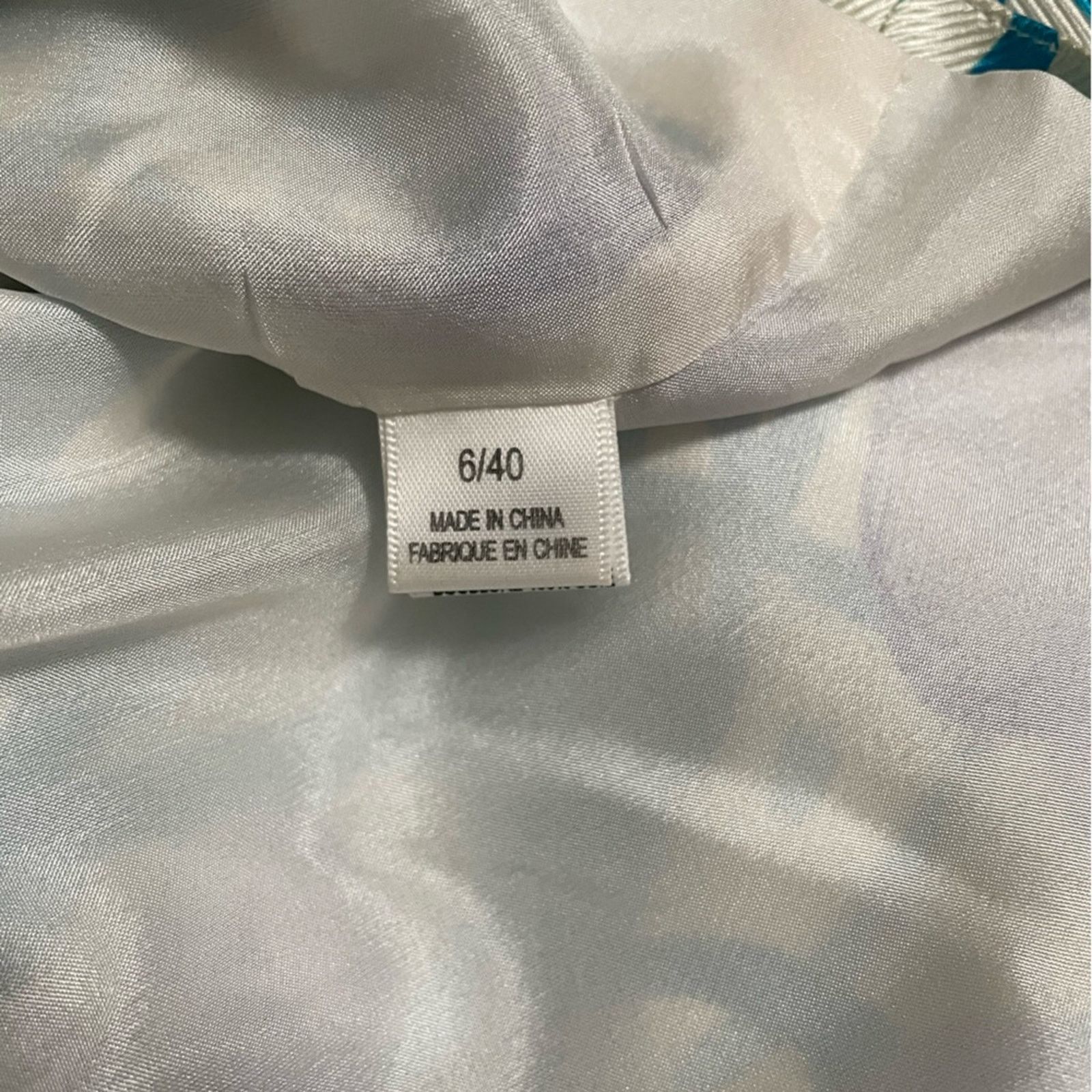 Vera Wang Vera Wang Lavender label blue floral dress - size 6 Size M / US 6-8 / IT 42-44 - 8 Thumbnail