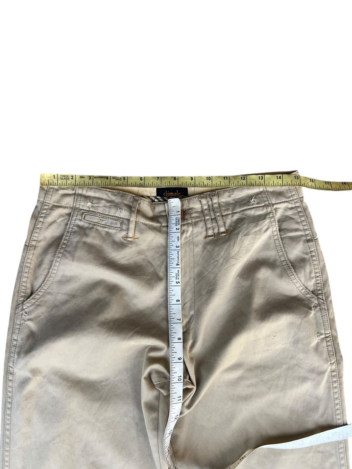 Chimala Distressed Rips Stains Chimala Chinos Trouser Pant Size US 29 - 4 Thumbnail