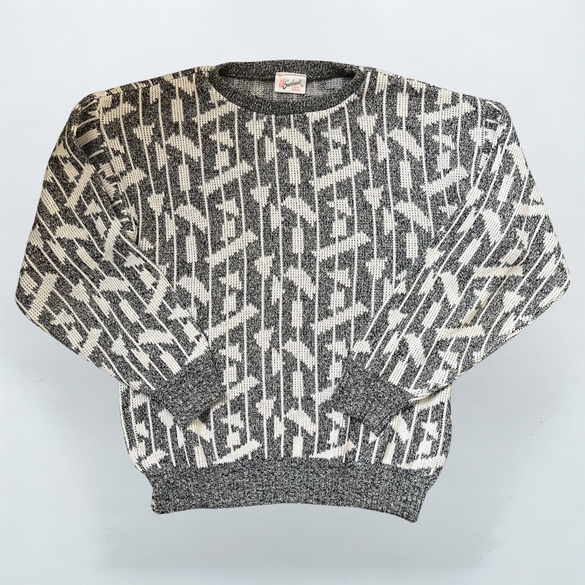 Other Vintage Sunhanit Knit Sweater - (Tagged L, Fits M/L) Size US M / EU 48-50 / 2 - 1 Thumbnail