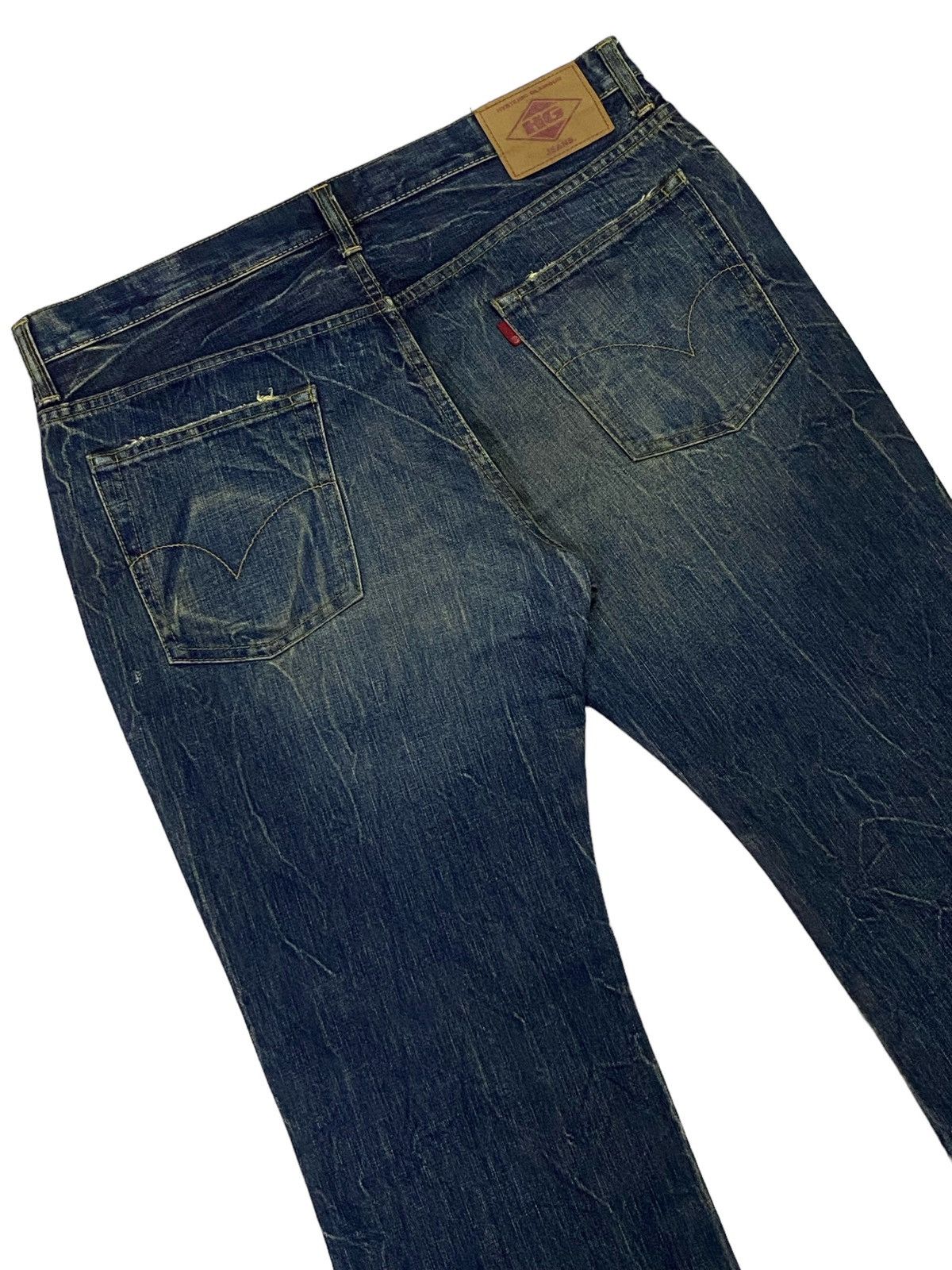 Hysteric Glamour Hysteric Glamour Flare Ripped Distressed Jeans Size US 35 - 20 Thumbnail