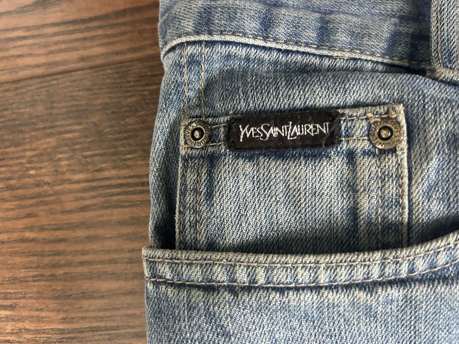 Yves Saint Laurent Yves Saint Laurent jeans Size US 37 - 3 Thumbnail