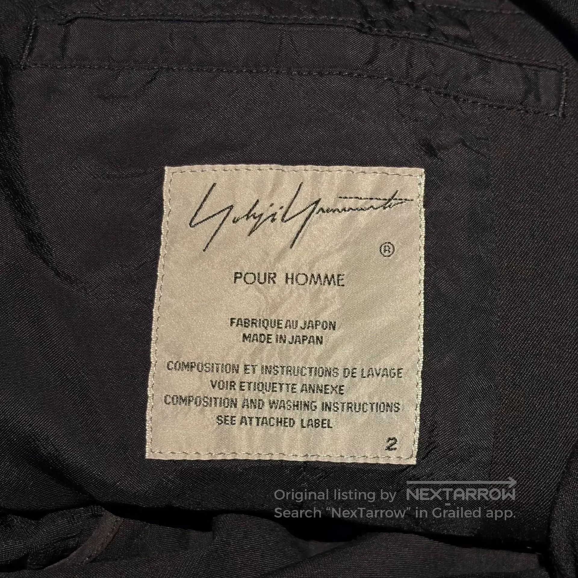 Yohji Yamamoto Yohji Yamamoto Black Deconstructed Suit Jacket. Size US M / EU 48-50 / 2 - 5 Thumbnail