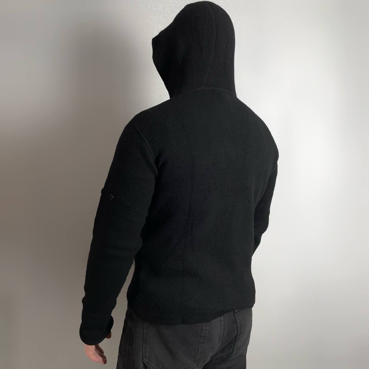 Stone Island Vintage Stone Island A/W 2002 Knitted Hooded Sweater M/L Size US M / EU 48-50 / 2 - 3 Thumbnail
