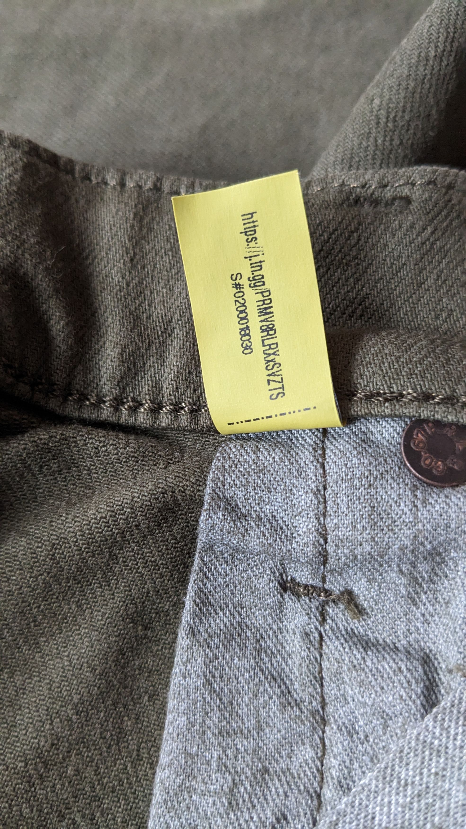 Polo Ralph Lauren Polo Ralph Lauren Men's Sullivan Stretch Jea Olive Green Size US 32 / EU 48 - 11 Thumbnail