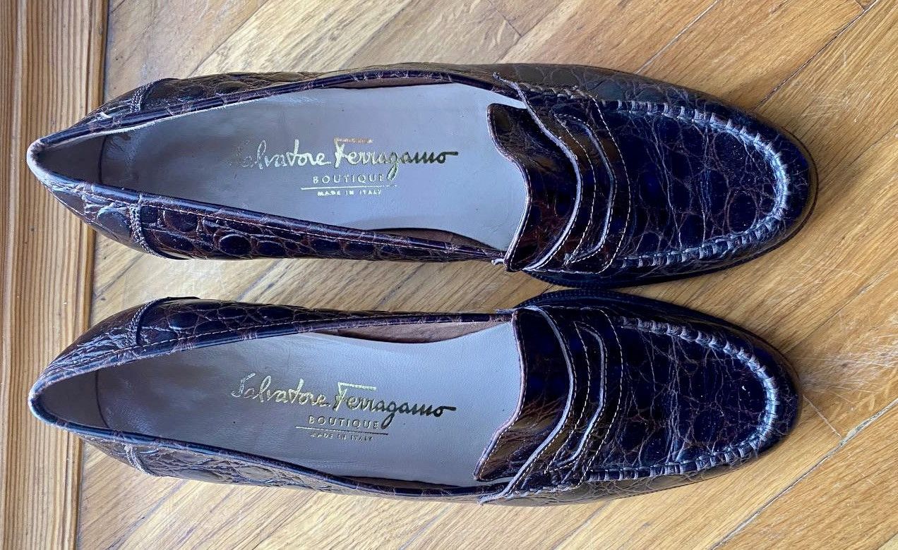 Salvatore Ferragamo Salvatore Ferragamo vintage loafers Size US 8 / IT 38 - 3 Thumbnail