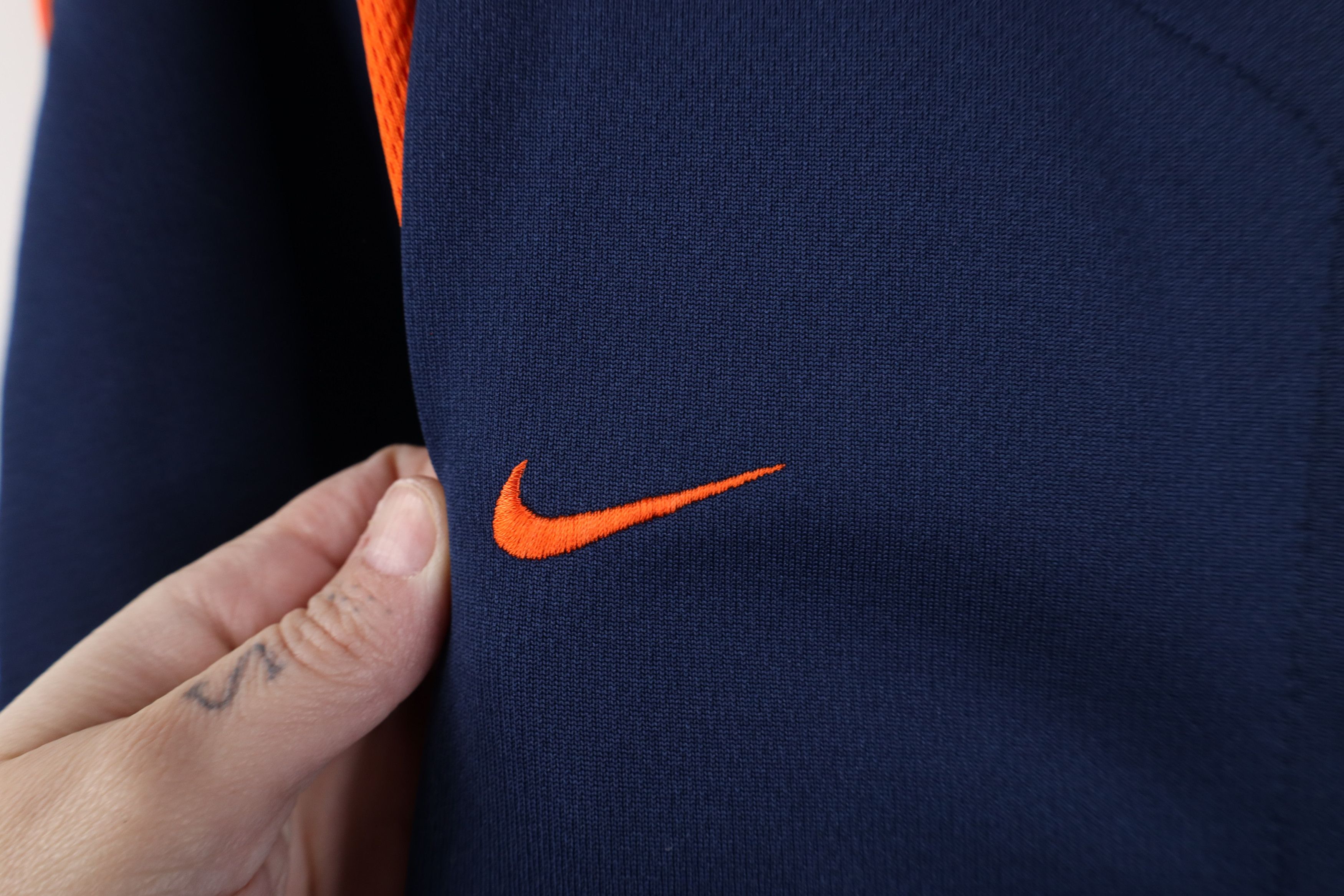 Nike Vintage Nike Swoosh Detroit Tigers Baseball Jersey Blue Size XXL / US 16-18 / IT 52-54 - 6 Thumbnail