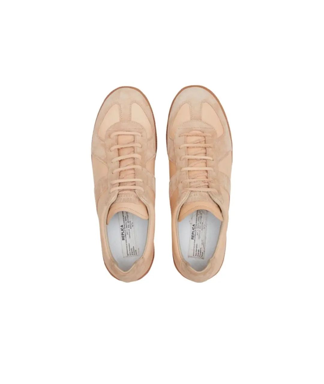 Maison Margiela o1w1db10425 Replica Low-Top Sneakers in Beige Size US 8 / EU 41 - 3 Thumbnail