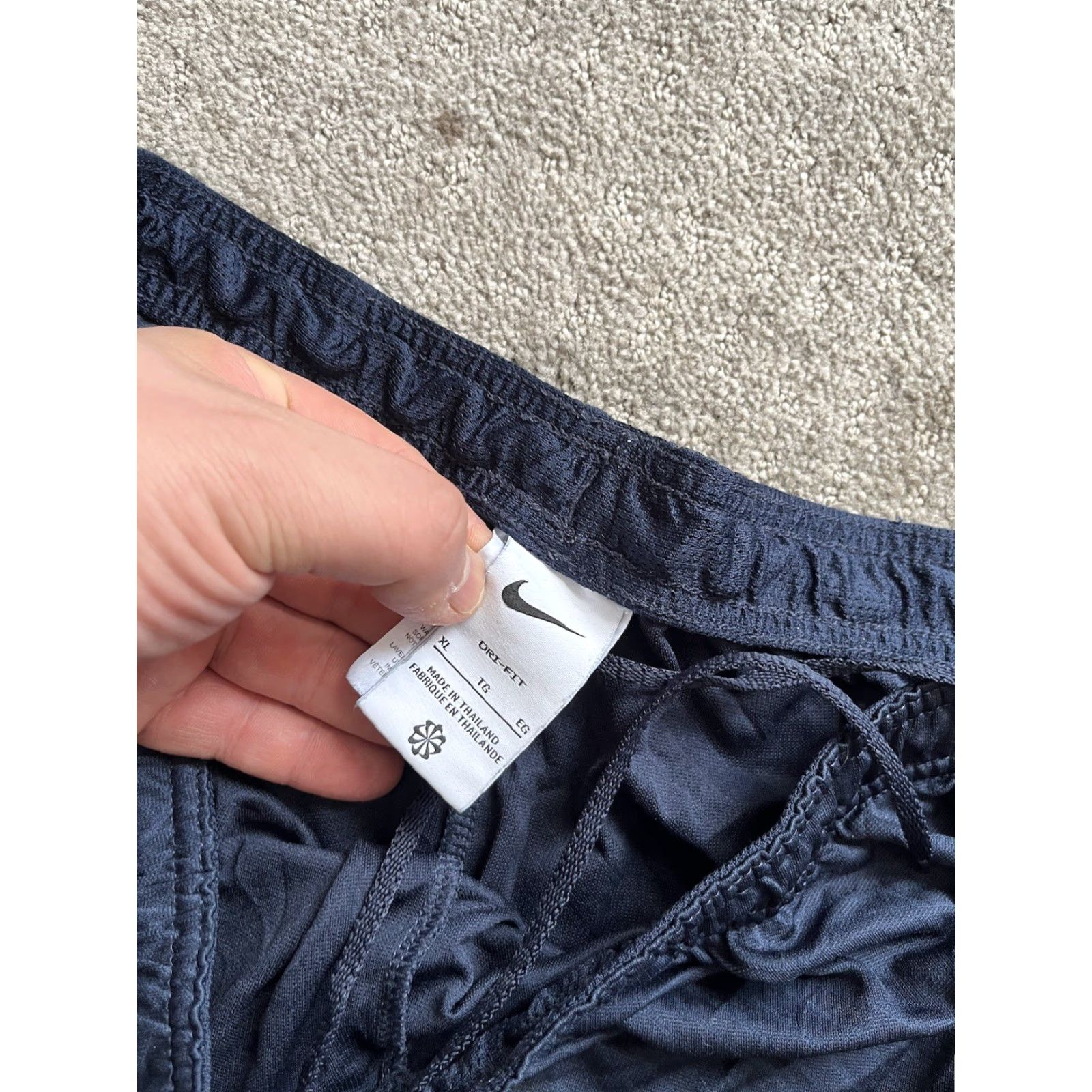 Nike Nike Slim Fit Training Short Women's Navy XL DH9155-452 Move Dri-FIT Cross Training Elastic Waist Drawstring Polyester Sports Athletic Shorts Size 40" / US 18 - 4 Thumbnail
