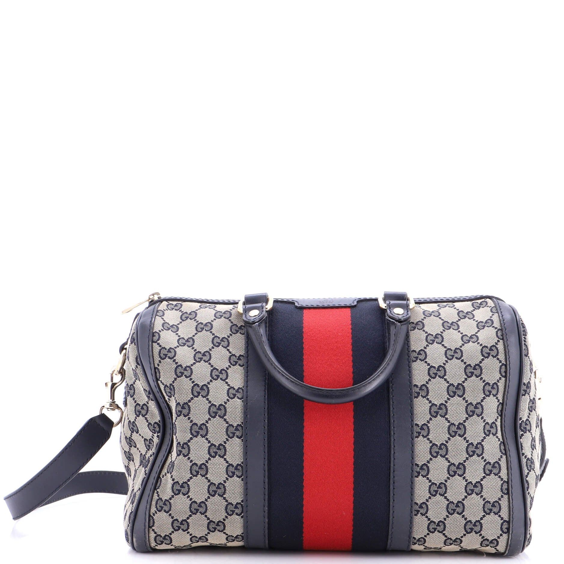 Gucci Vintage Web Boston Bag Size ONE SIZE - 1 Thumbnail