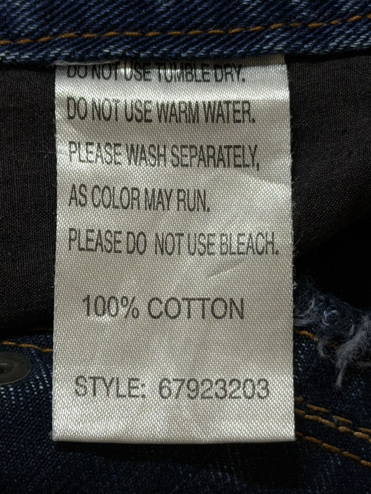 Tornado Mart Vintage 90s Japan Lagust Faded Wash Honeycomb Distressed Size US 31 - 7 Thumbnail