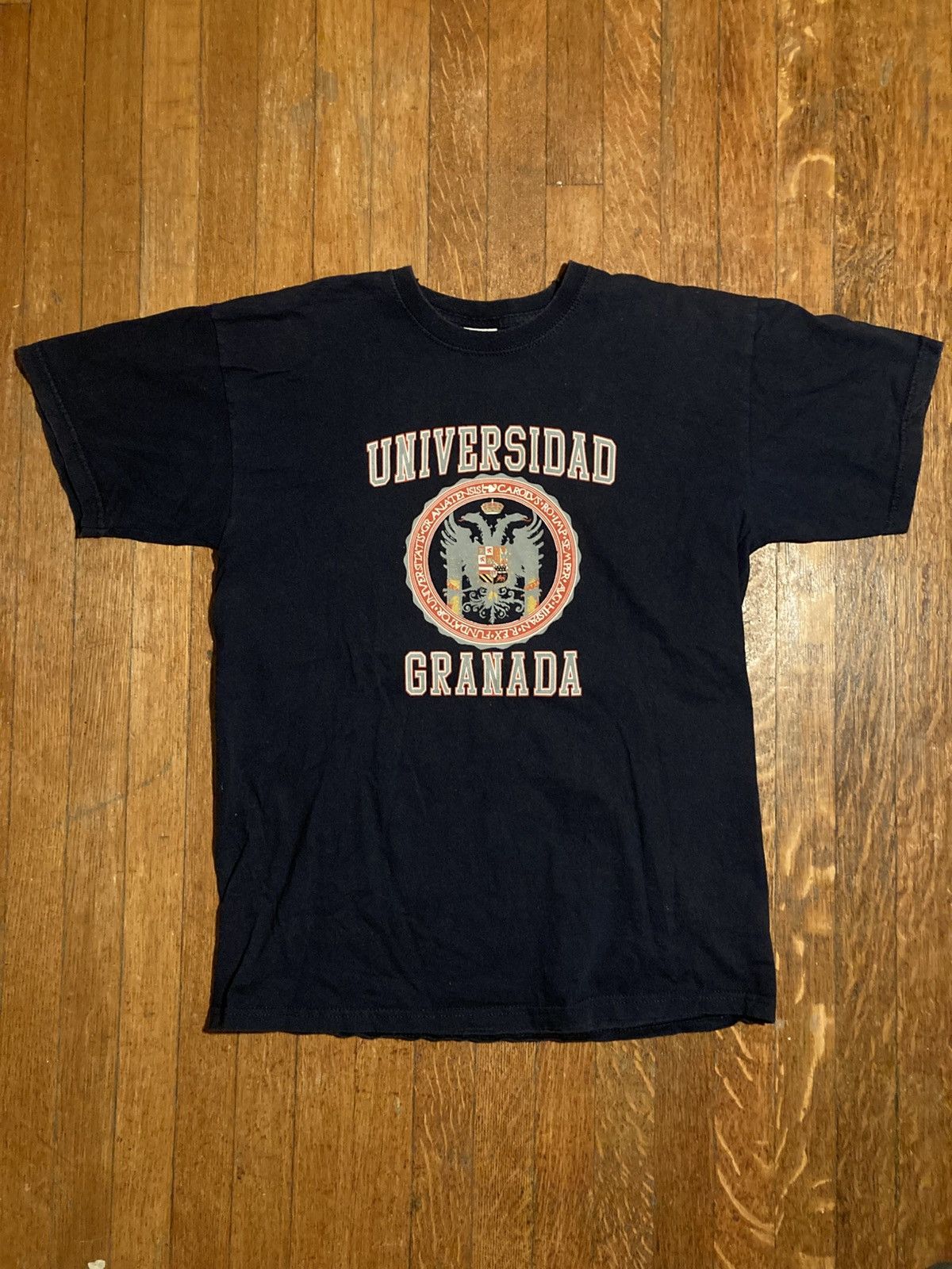 Fruit Of The Loom Navy University of Granada Tee Size US S / EU 44-46 / 1 - 1 Thumbnail