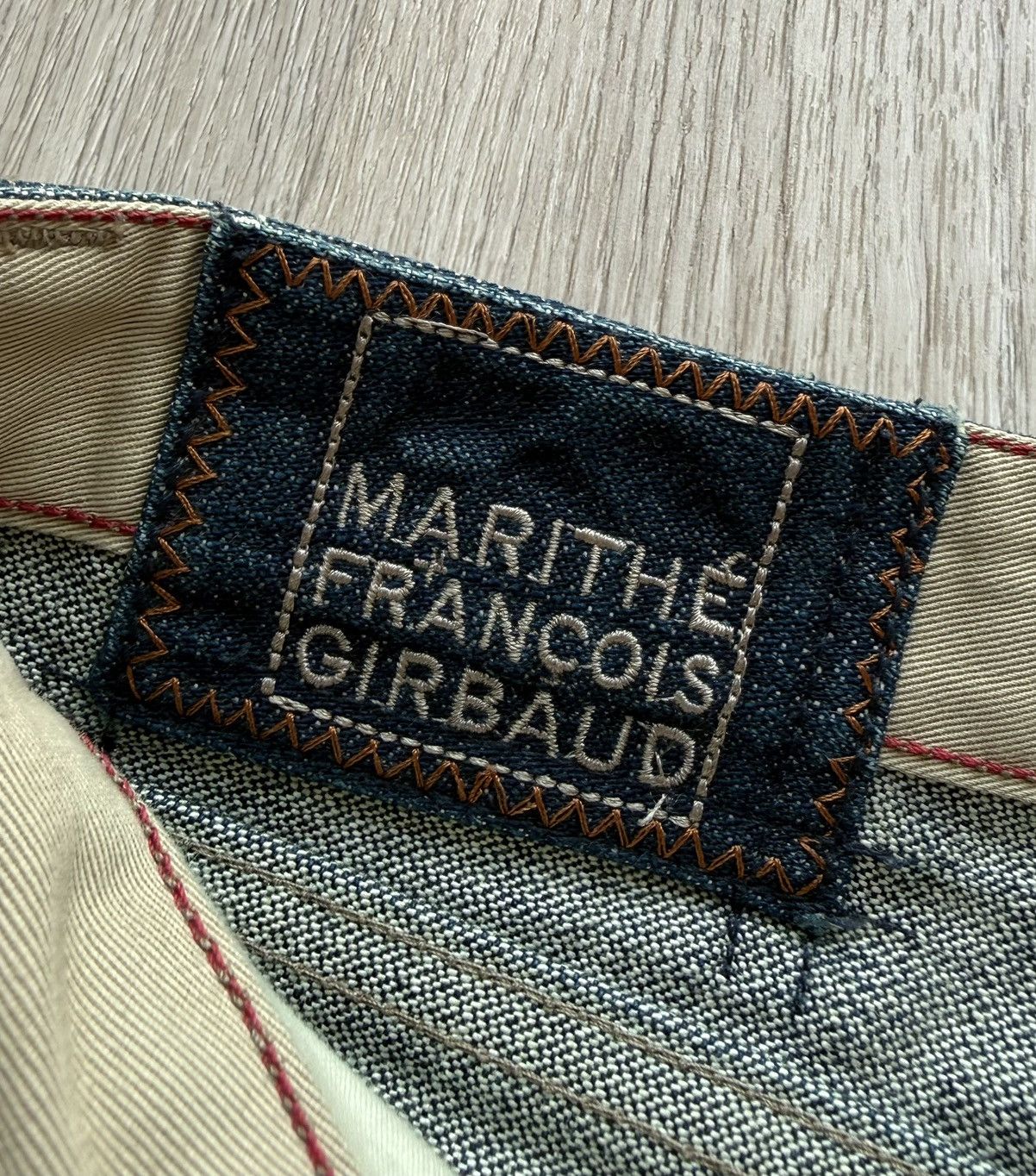 Marithe + Francois Girbaud Marithe Francois Girbaud Blue Jeans Avant Garde Pants Size US 31 - 4 Thumbnail