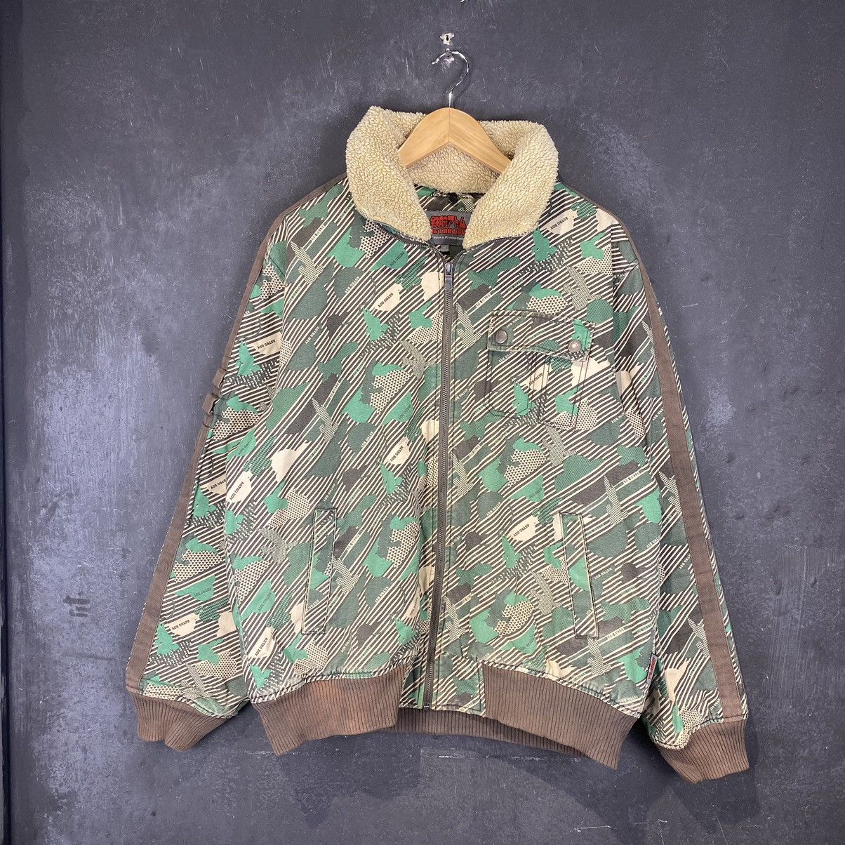 Anime × Japanese Brand × Vintage 90s Tezuka Production Astro Boy Detroit Sherpa Jacket Size US XL / EU 56 / 4 - 1 Thumbnail