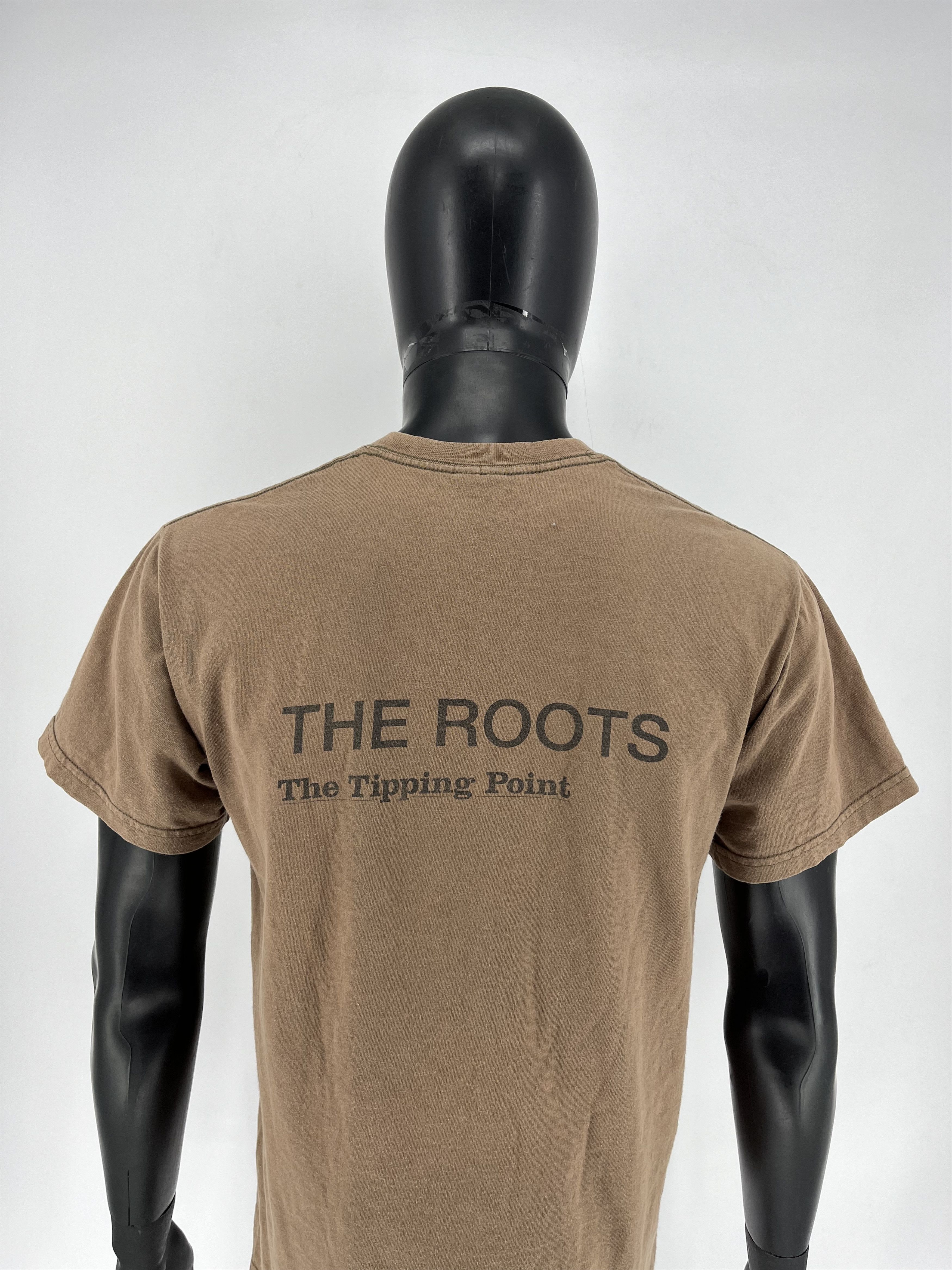 Band Tees × Vintage Vintage The Roots 2004 Tipping Point Promo Tour T-Shirt Hip Size US M / EU 48-50 / 2 - 11 Thumbnail