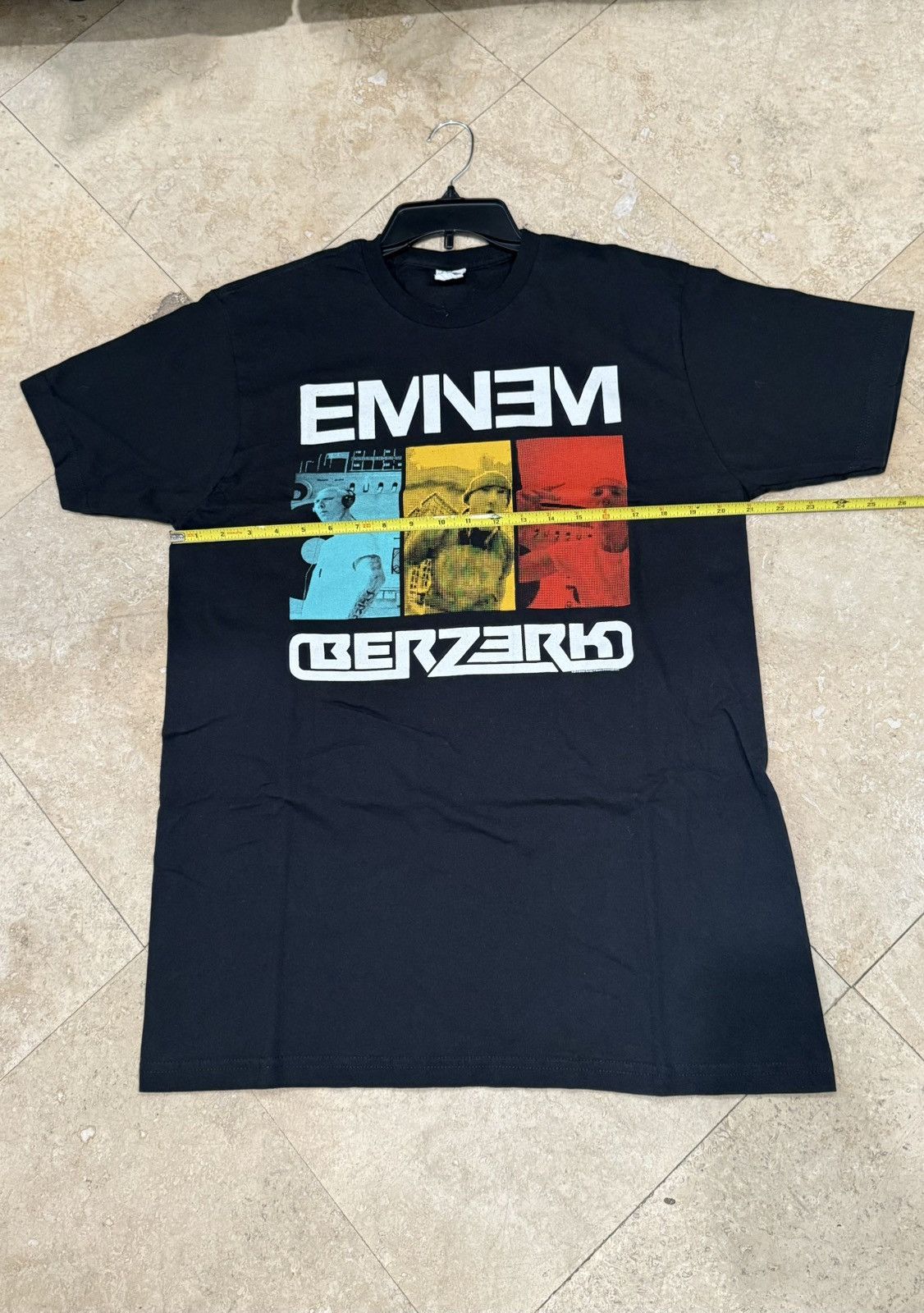 Rap Tees Eminem Berzerk 2013 Black Graphic T-Shirt Size XL Size US XL / EU 56 / 4 - 8 Thumbnail