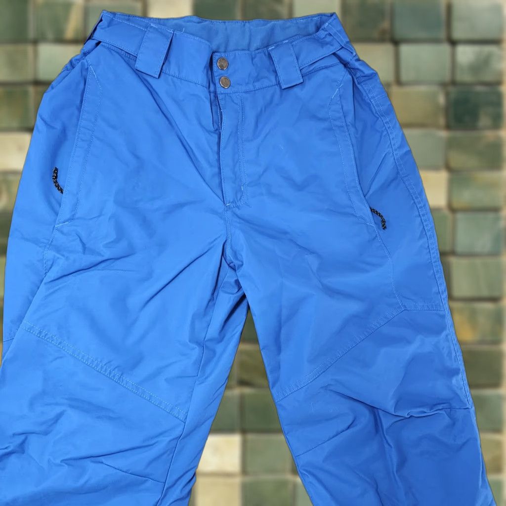 Vintage Columbia Snow Pants Womens S Regular Blue Omni-Tech Insulated Waterproof Skiing Pants Size 28" / US 6 / IT 42 - 1 Thumbnail