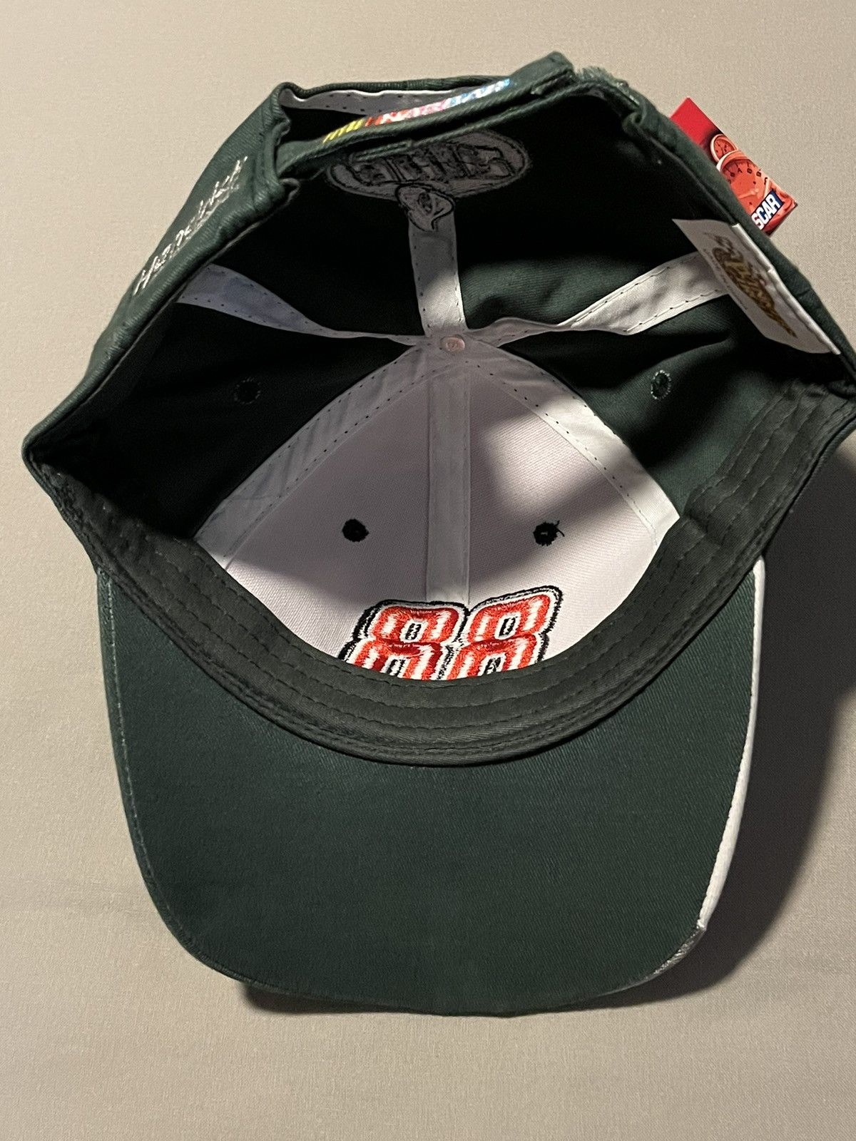 Winners Circle Vintage Dale Earnhardt Jr. 88 Flame Visor Strapback Hat Cap Size ONE SIZE - 7 Thumbnail