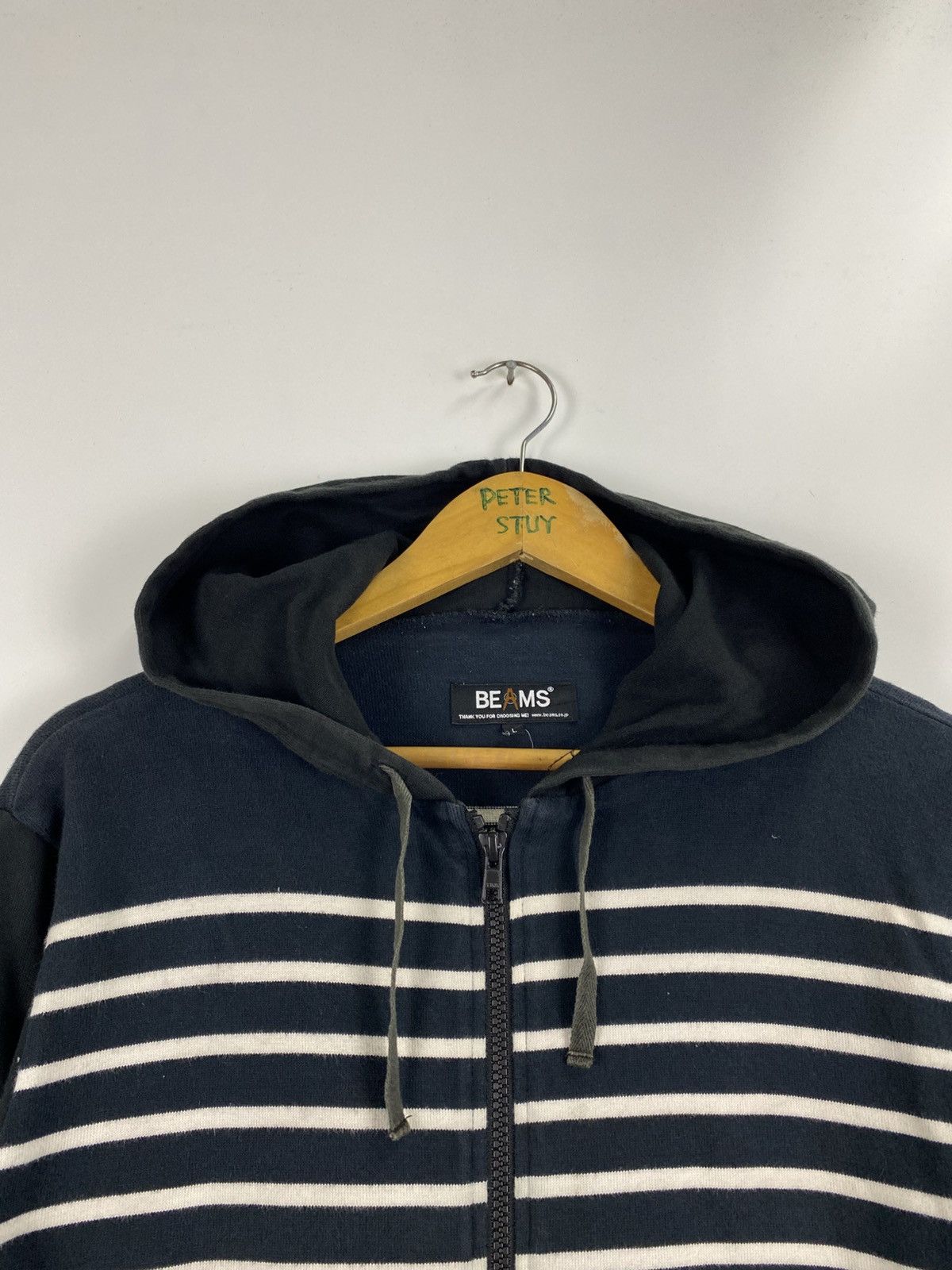 Beams Plus × Japanese Brand Beams Zipper Hoodies Size US L / EU 52-54 / 3 - 7 Thumbnail