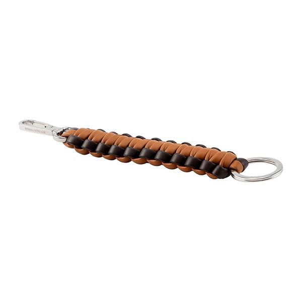 Bottega Veneta o1w1db10325 Size: OS / Key Ring in Dark Chocolate/Brown Size ONE SIZE - 4 Thumbnail