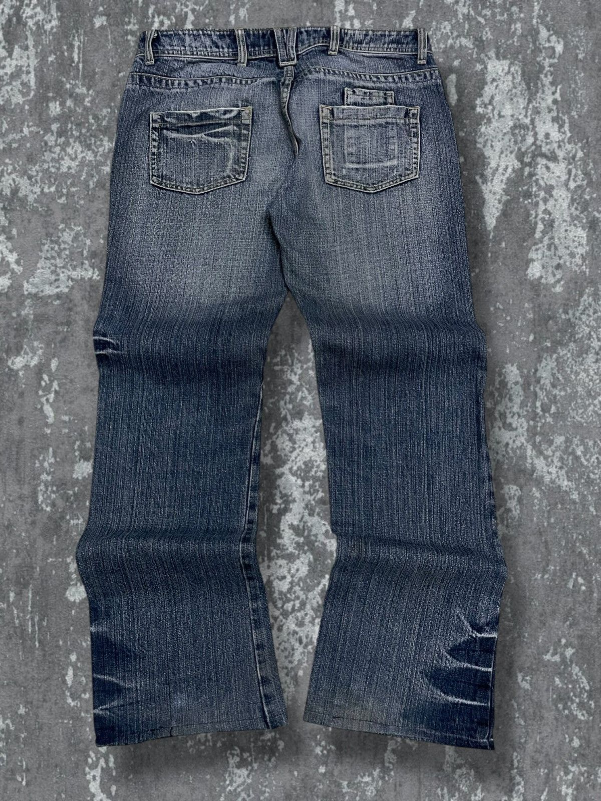 Hysteric Glamour Vintage 90s Rare Japan Designer Camel Road Distressed Denim Size US 31 - 9 Thumbnail