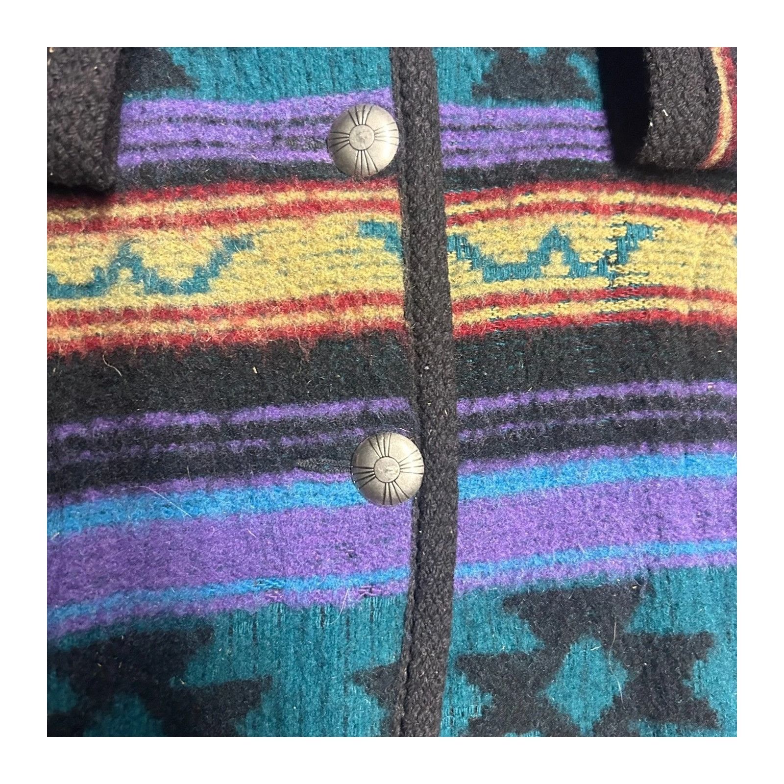 Woolrich Woolen Mills Vintage Woolrich Wool Women's Coat Preloved Western Aztec Pa Size US L / EU 52-54 / 3 - 4 Thumbnail