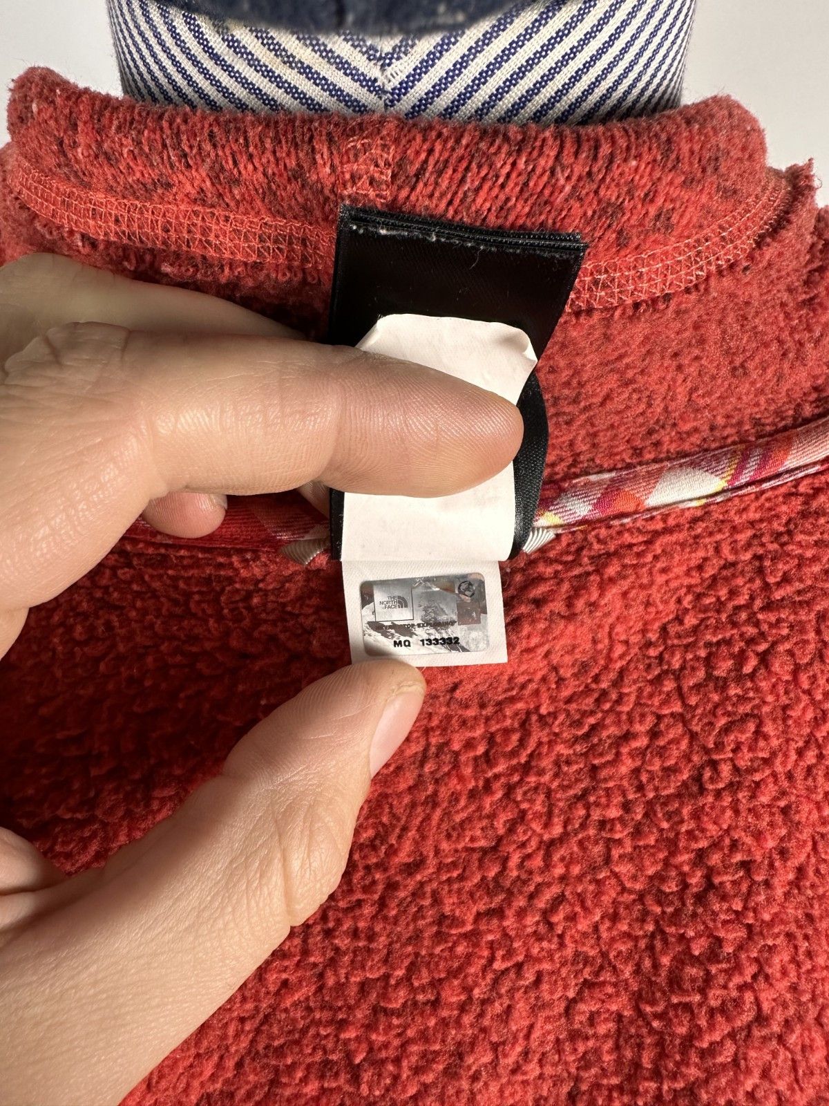 The North Face The North Face Womens Red Fleece Jacket Full Zip Size M Size M / US 6-8 / IT 42-44 - 12 Thumbnail