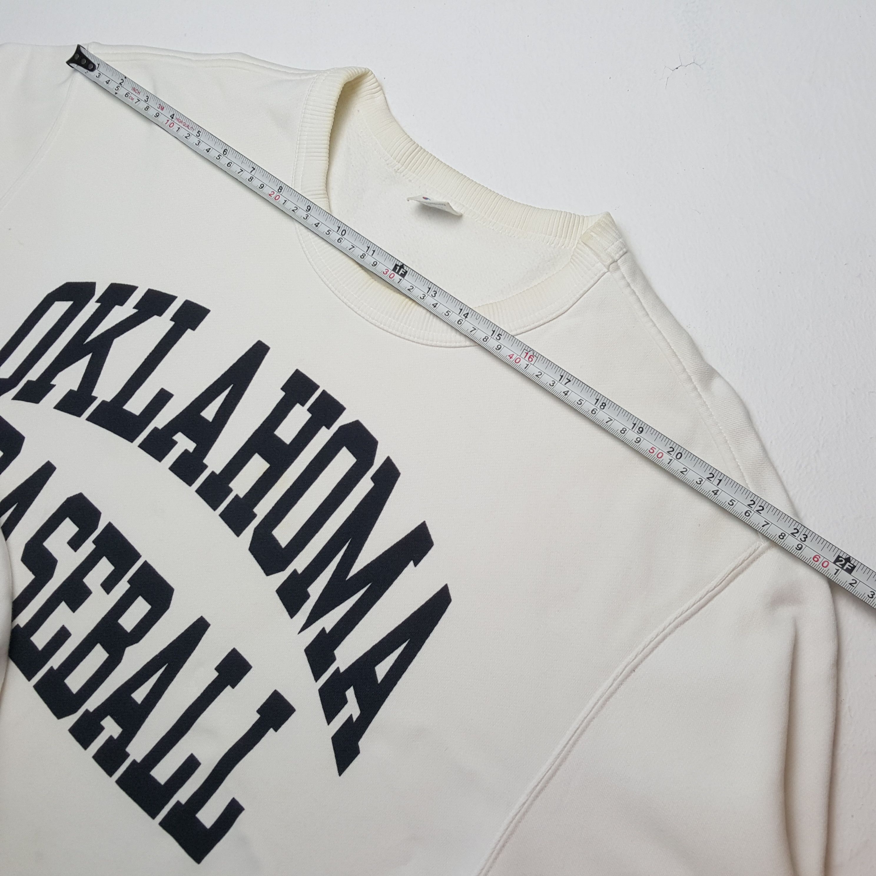 MLB × Vintage Vintage OKALAHOMA BASEBALL American MLB Team Sweatshirts Size US XL / EU 56 / 4 - 4 Thumbnail