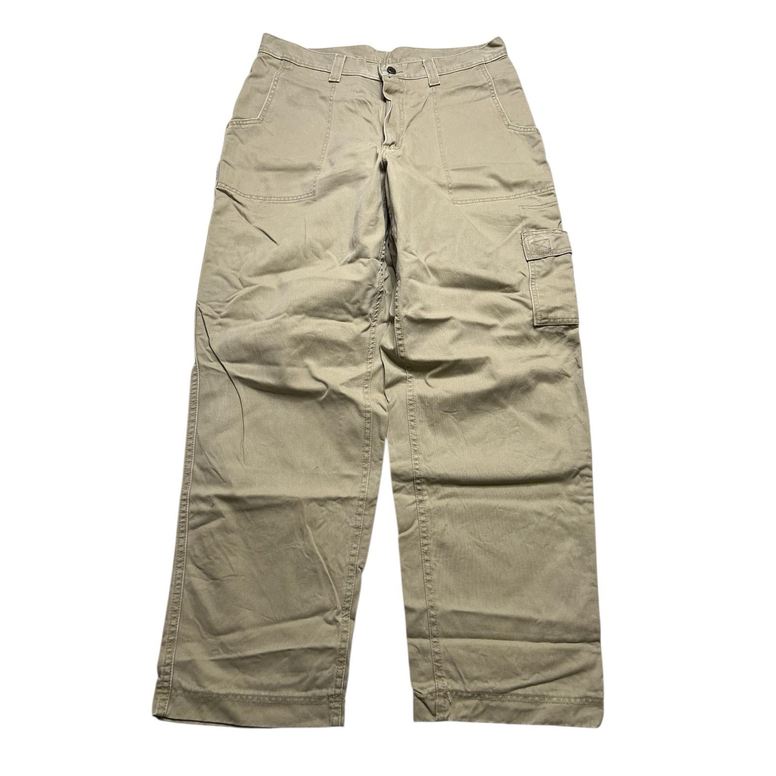 Vintage Vintage 90s Lee Riveted Carpenter Pants unisex Sz 18M 35x31 Size US 35 - 1 Thumbnail